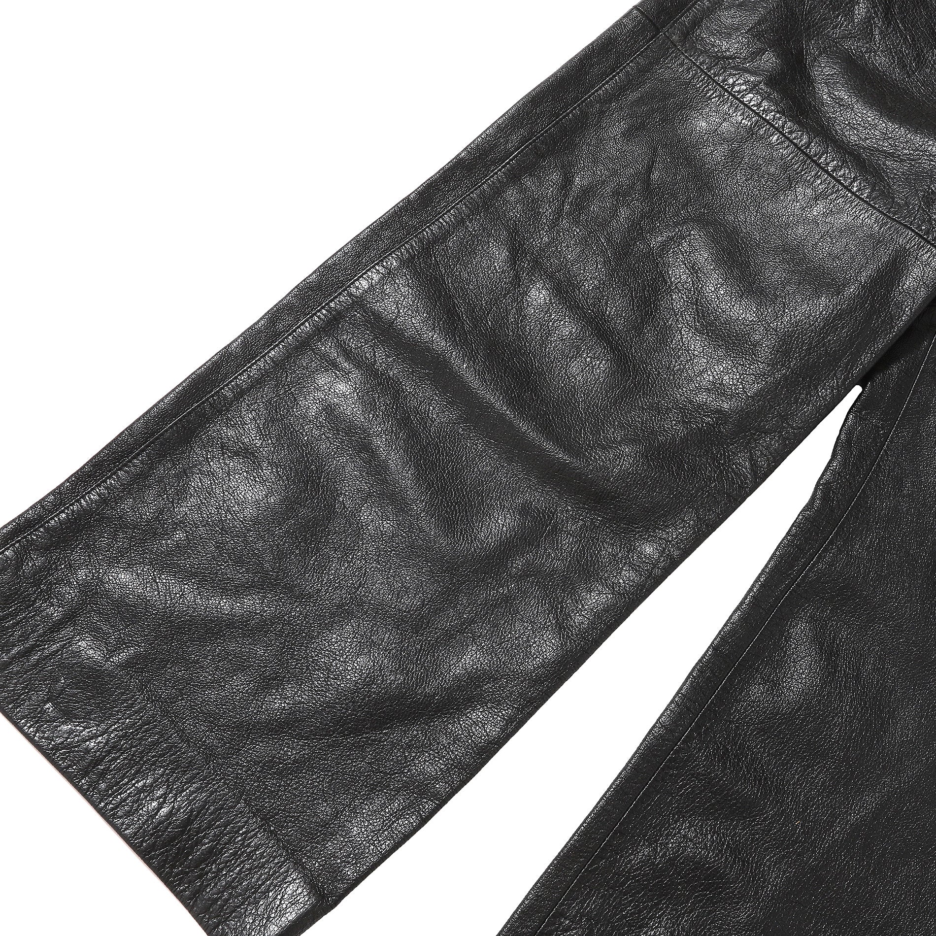 Maison Martin Margiela AW04 Oversized Leather Pants - Ākaibu Store