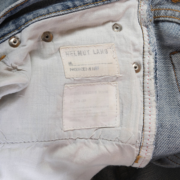 Helmut Lang 1999 Vintage Stained Denim - Ākaibu Store