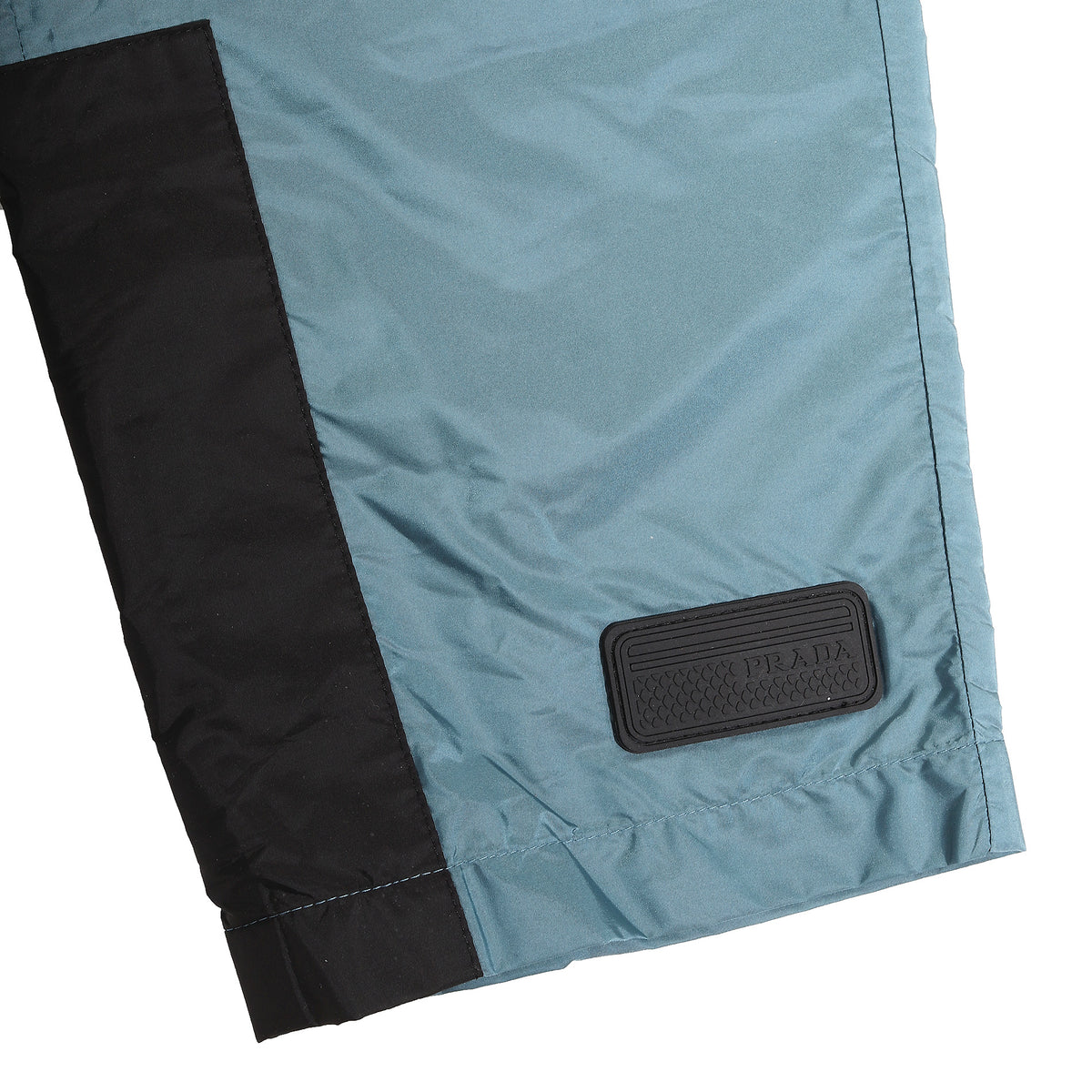 Prada SS18 Turquoise Nylon Pants