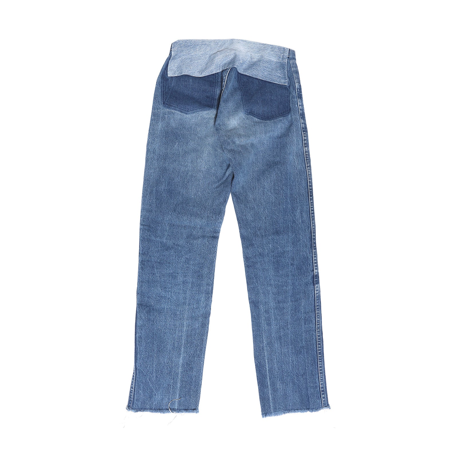 Maison Martin Margiela Artisanal Reconstructed Low Waist Denim