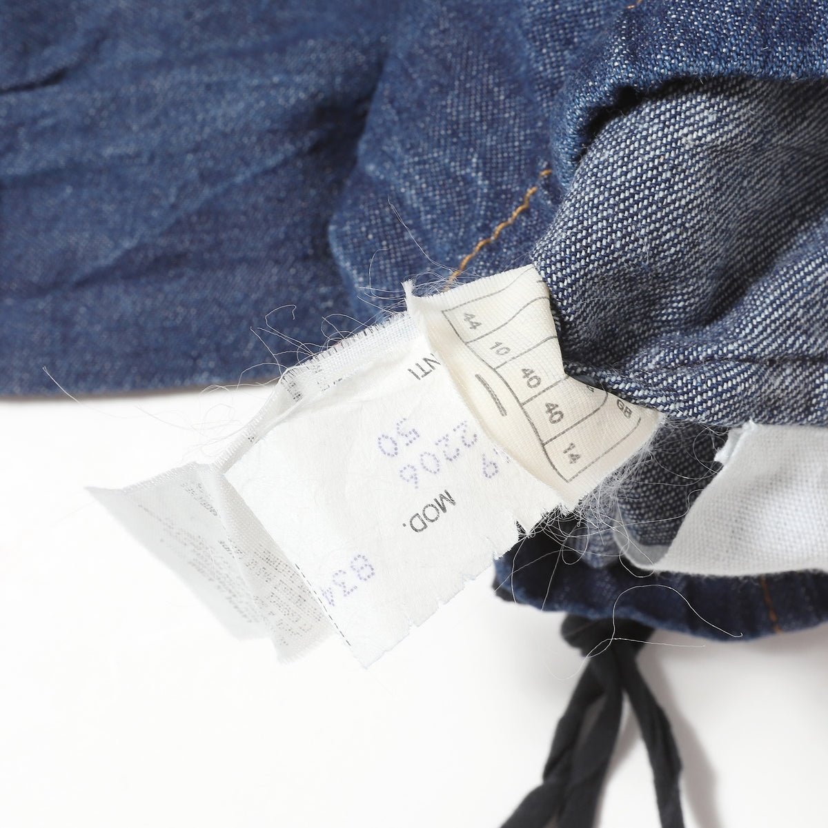 Maison Martin Margiela AW89 Denim Sleeves