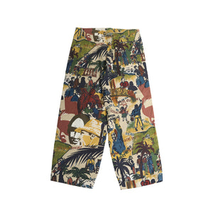 Jean Paul Gaultier 80s Pour Gibo Printed Pants