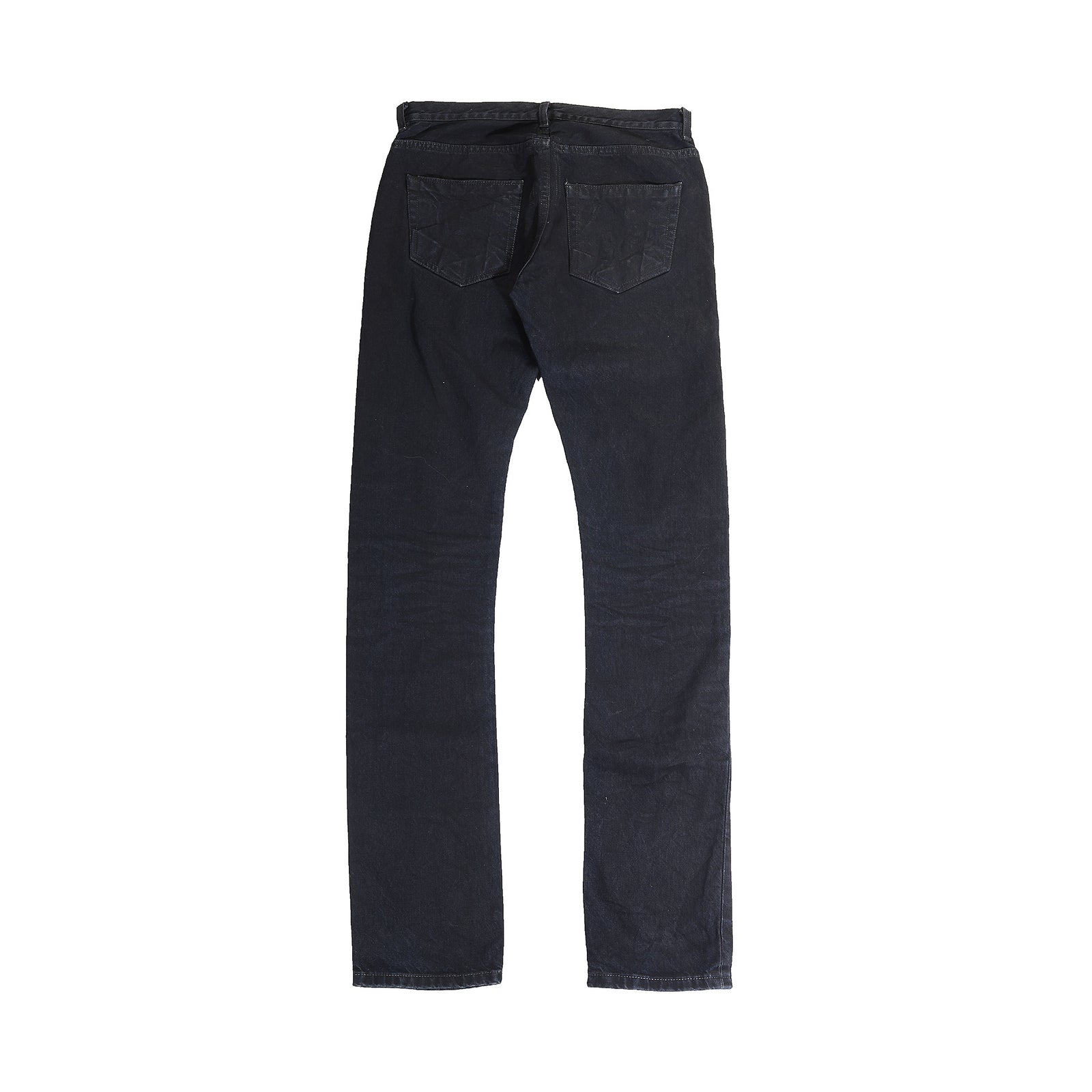 Rick Owens DRKSHDW Coated Blue Detroit Denim