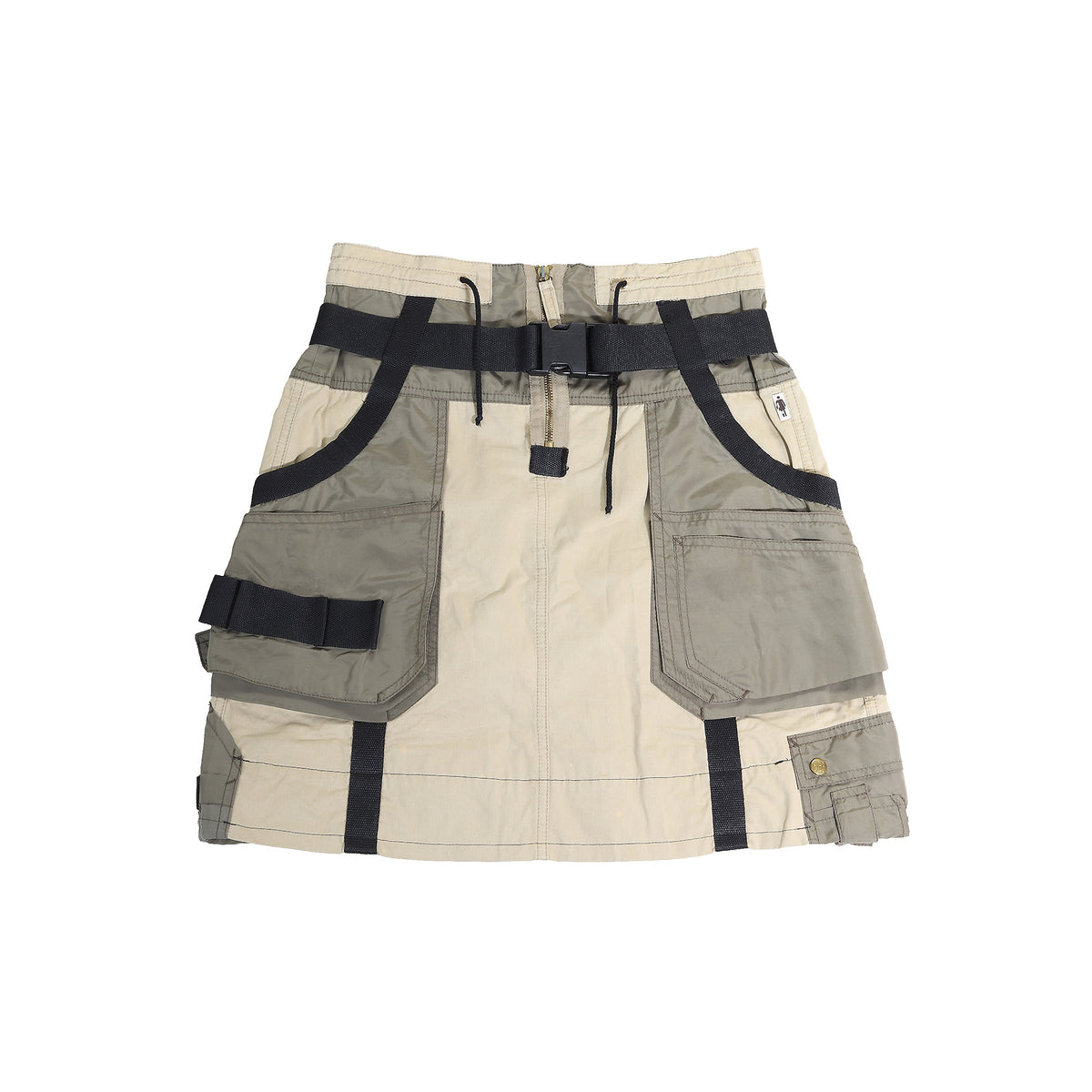 Jean Paul Gaultier 90s Bondage Strap Buckled Skirt