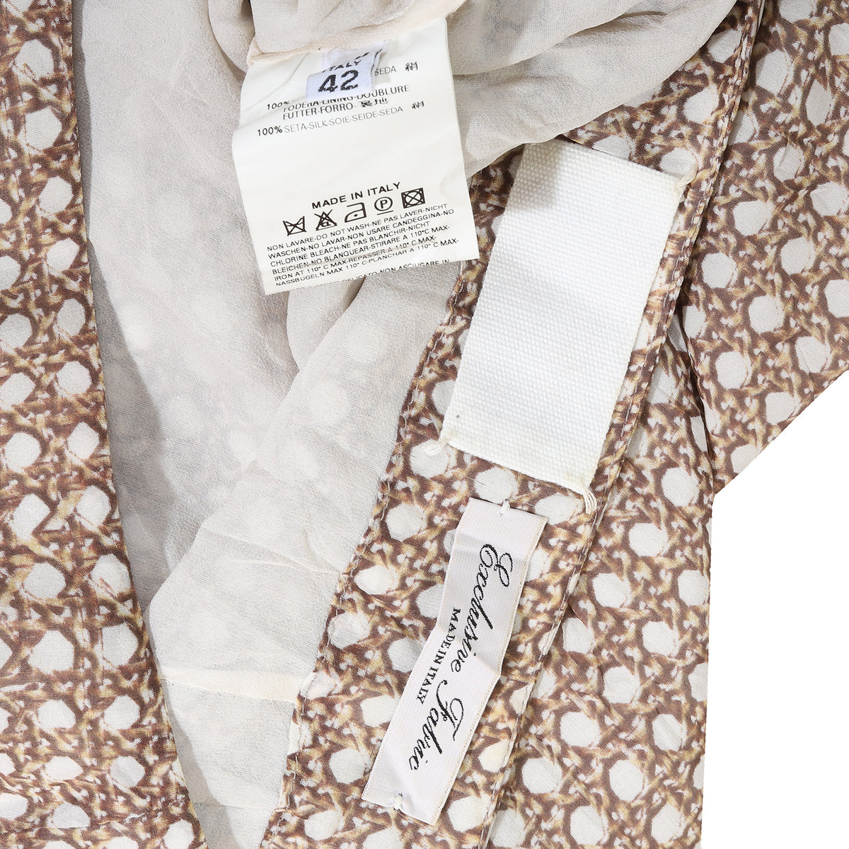 Maison Martin Margiela FW04 "Trompe L'Oeil" Furniture Fabric Skirt