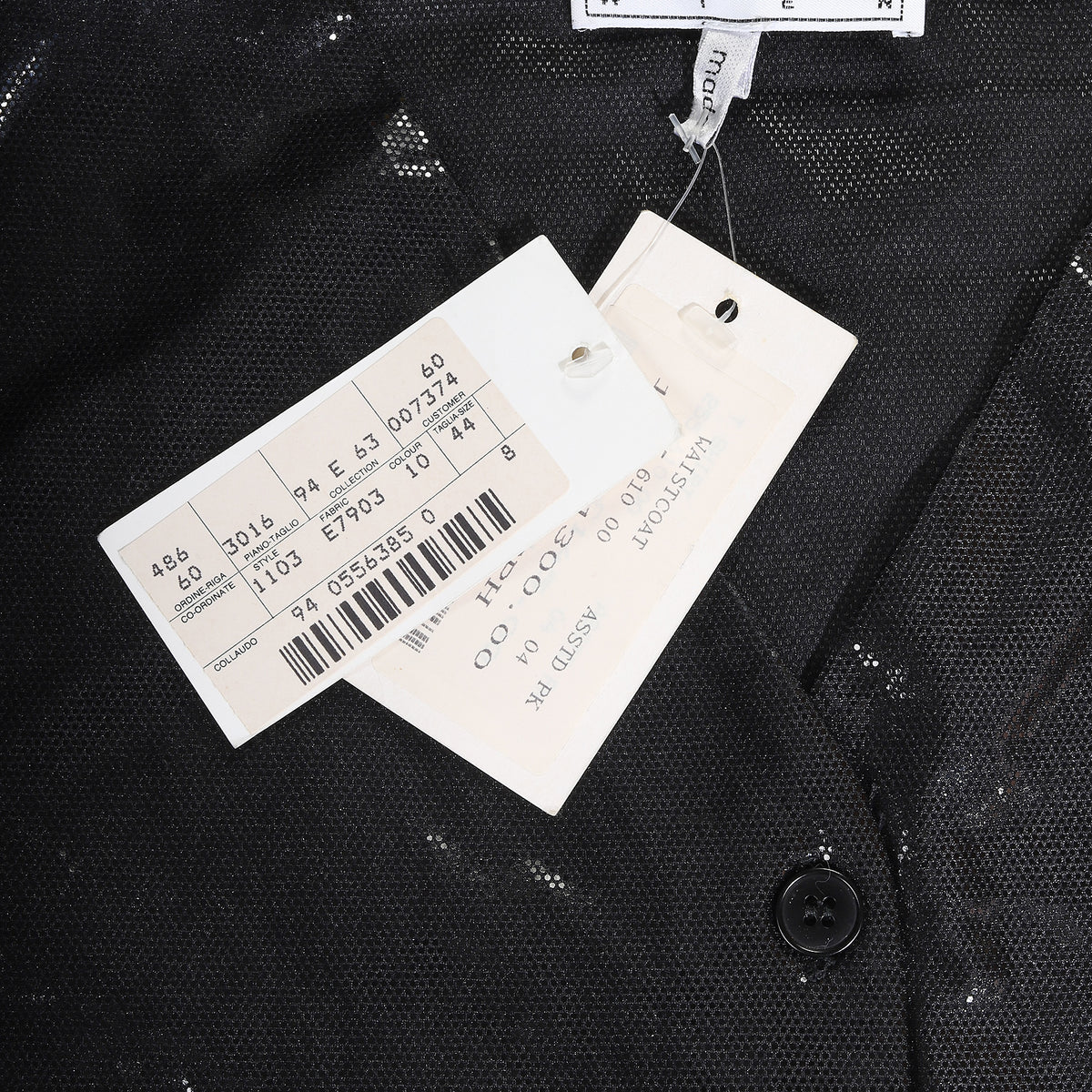 Helmut Lang SS94 Sequin Jacket