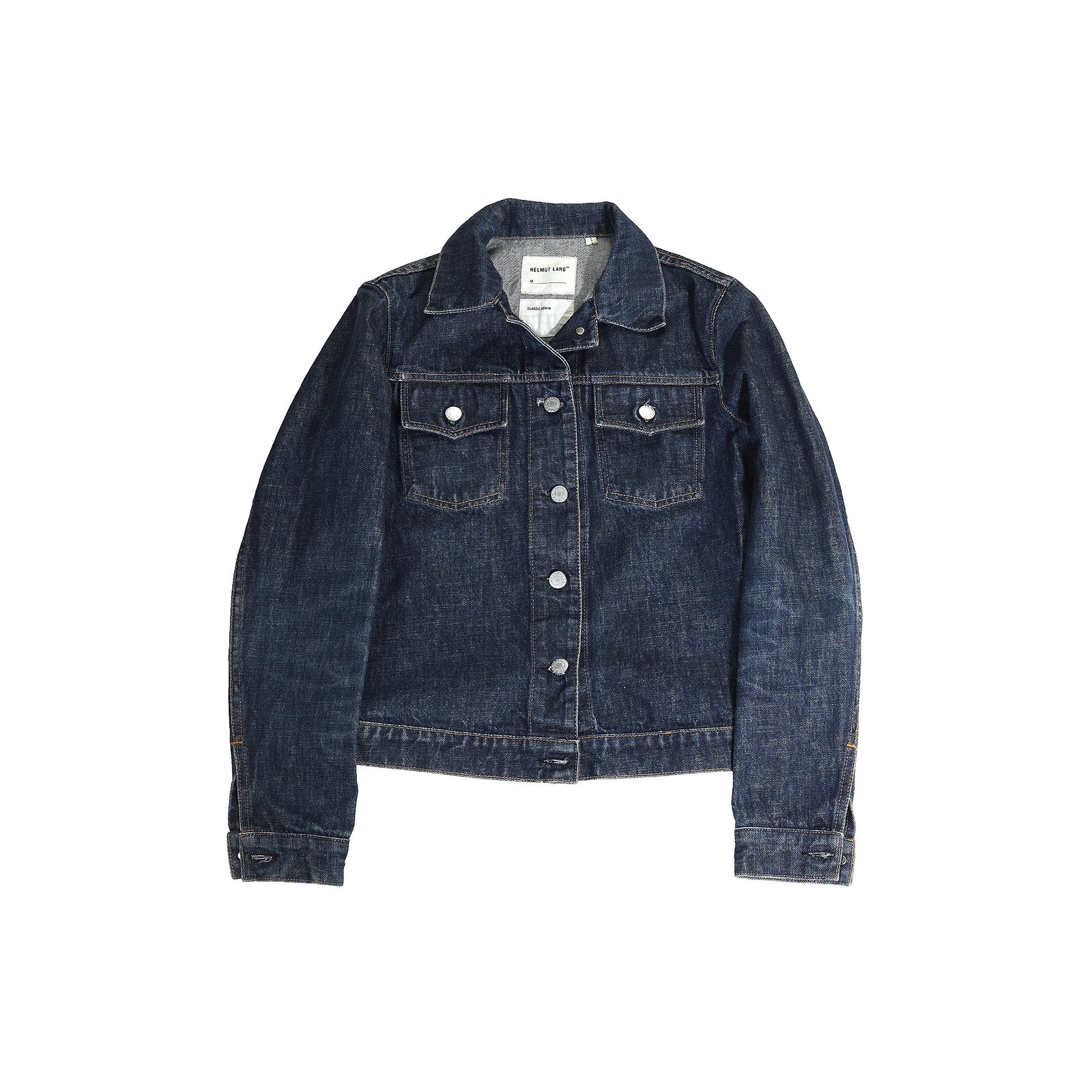 Helmut Lang Classic Raw Denim Trucker Jacket