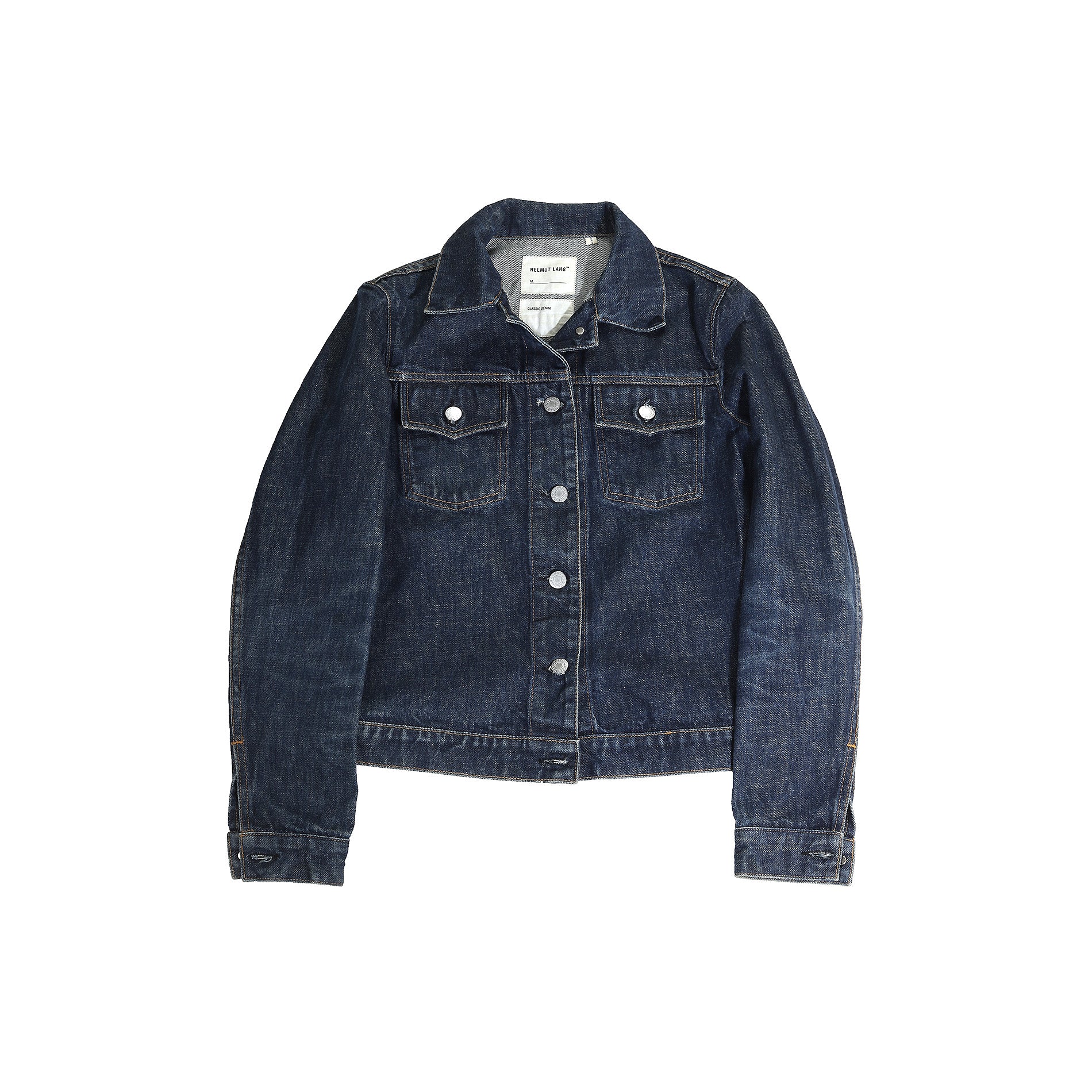 Helmut Lang Classic Raw Denim Trucker Jacket - Ākaibu Store