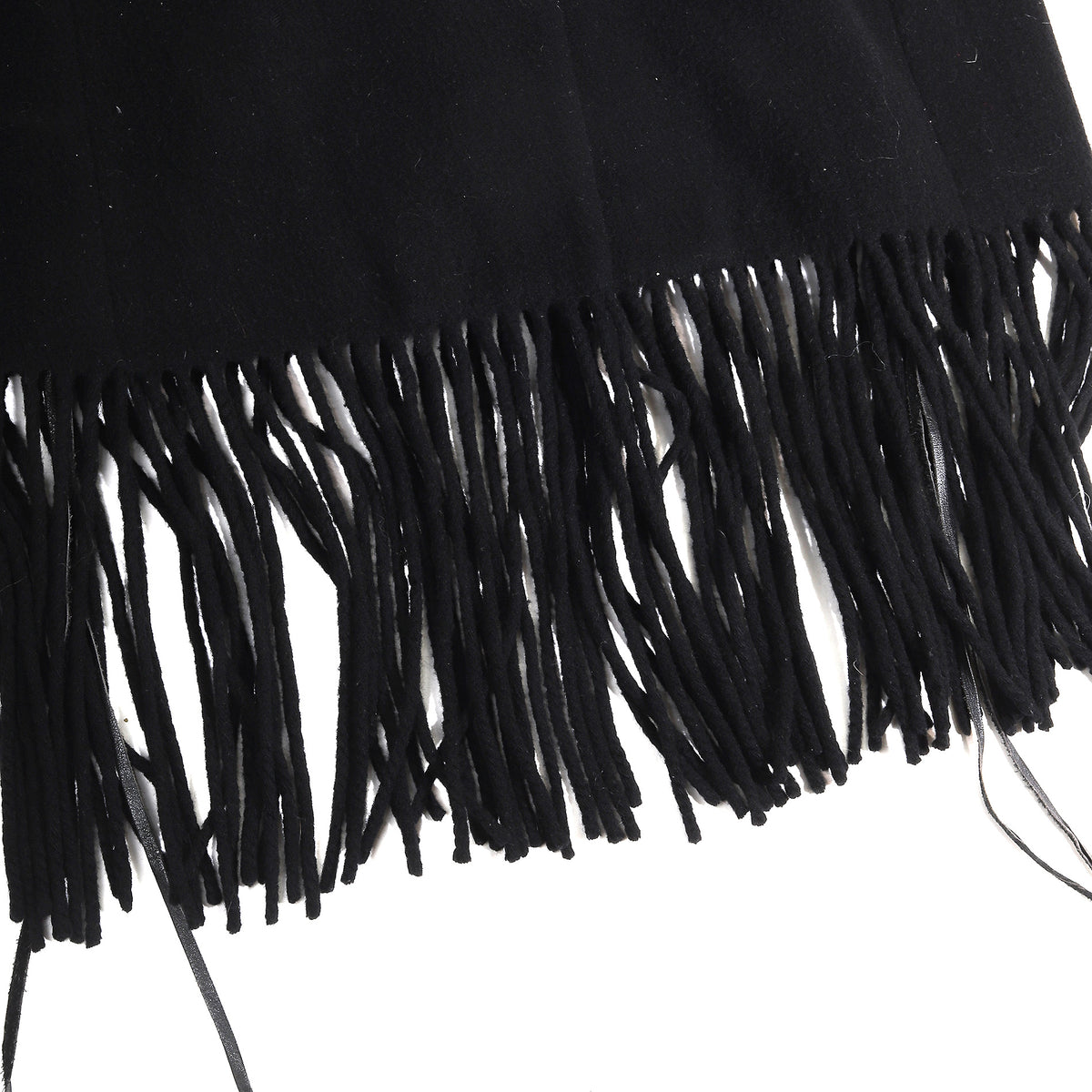 Helmut Lang 90s Fringed Wool Vest