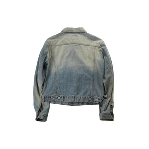 Helmut Lang 1999 Vintage Sanded Denim Jacket