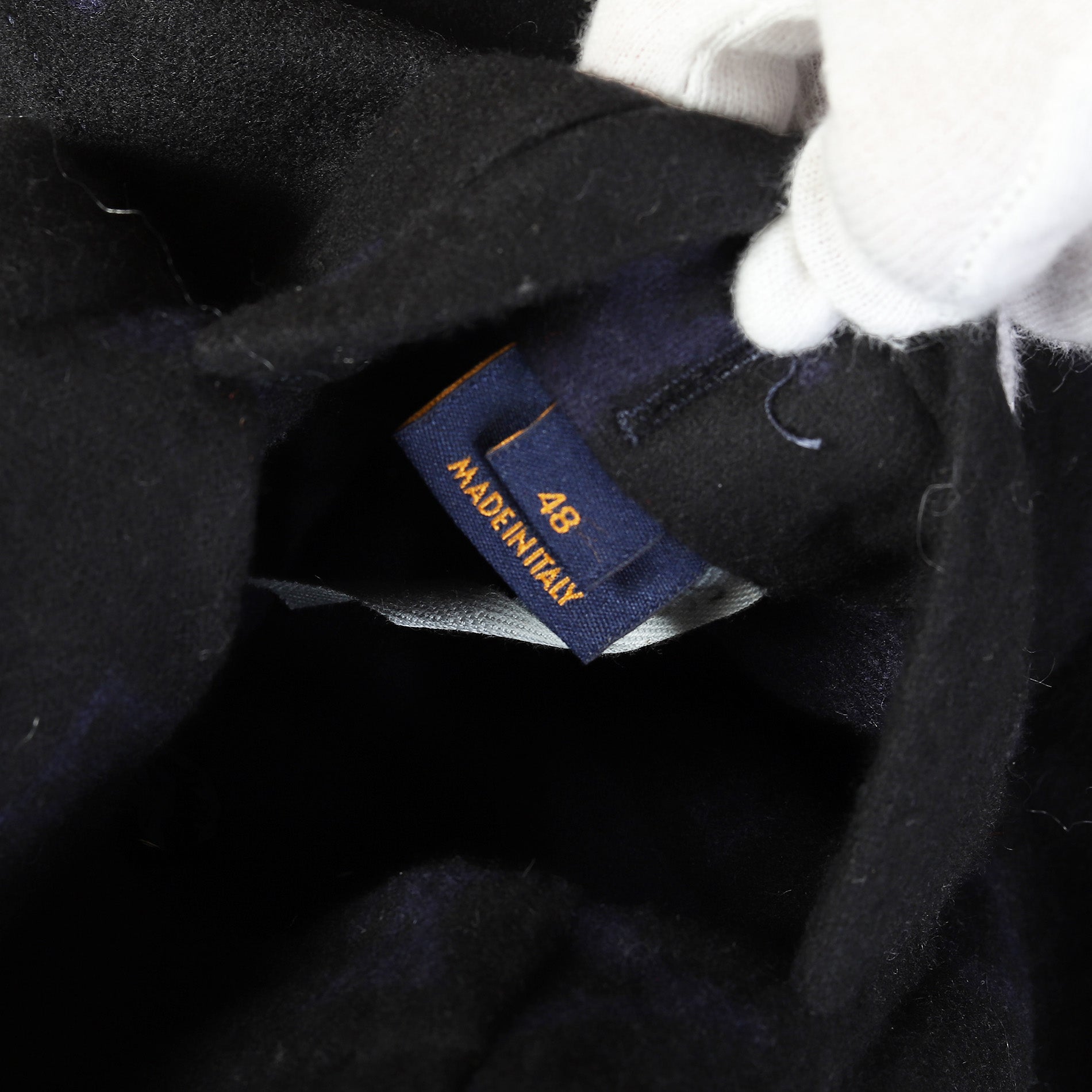 Louis Vuitton FW19 1 of 1 Monogram Reversible Wool Field Jacket Sample