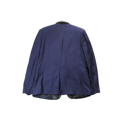 Saint Laurent Paris SS14 Leather Shawl Collar Jacket