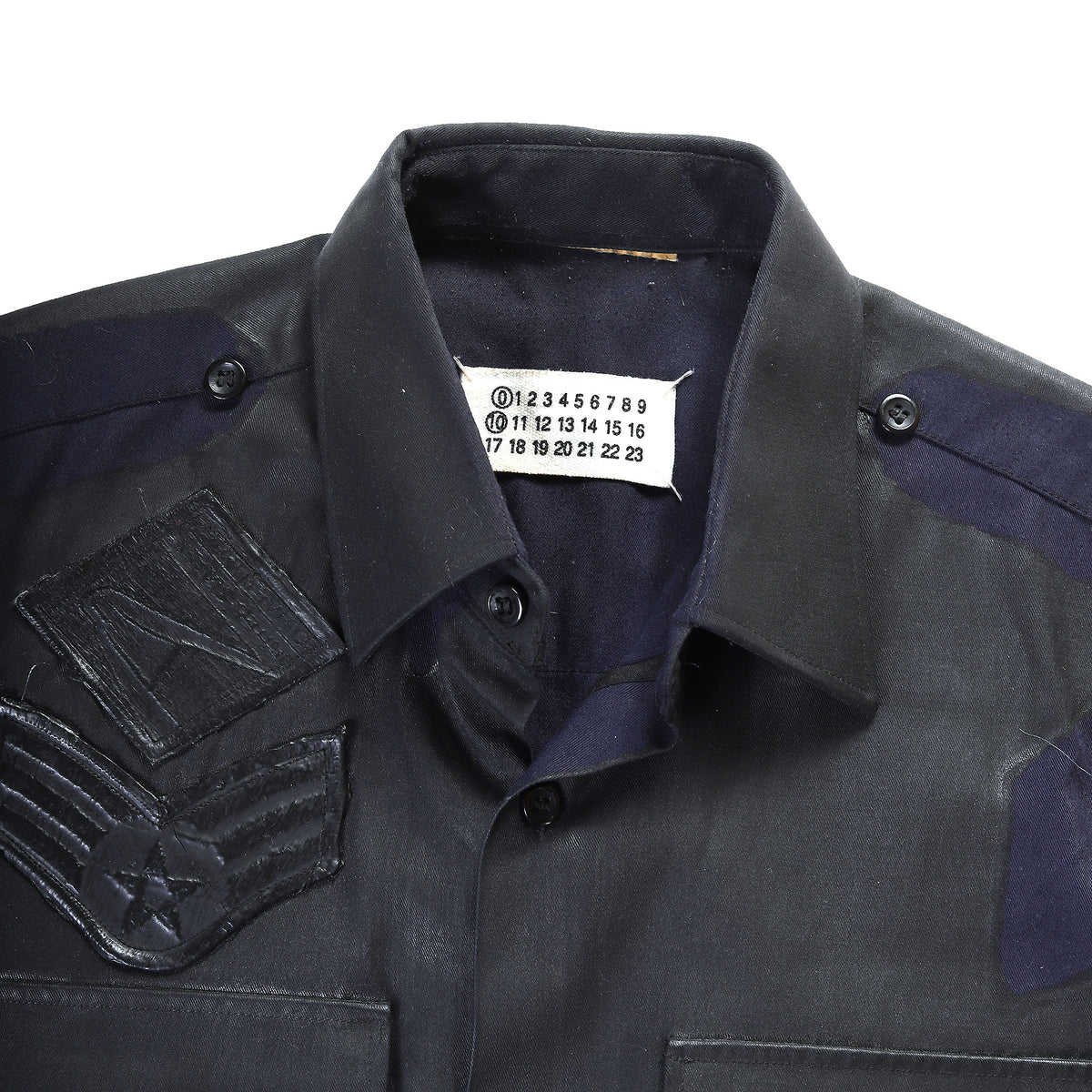 Maison Martin Margiela 2005 Artisanal Patched Painted Vest