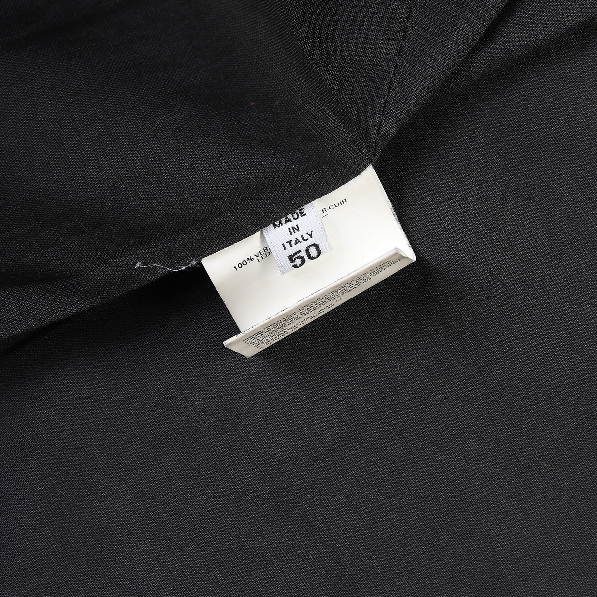 Maison Martin Margiela SS02 BLACK Patched Leather Jacket