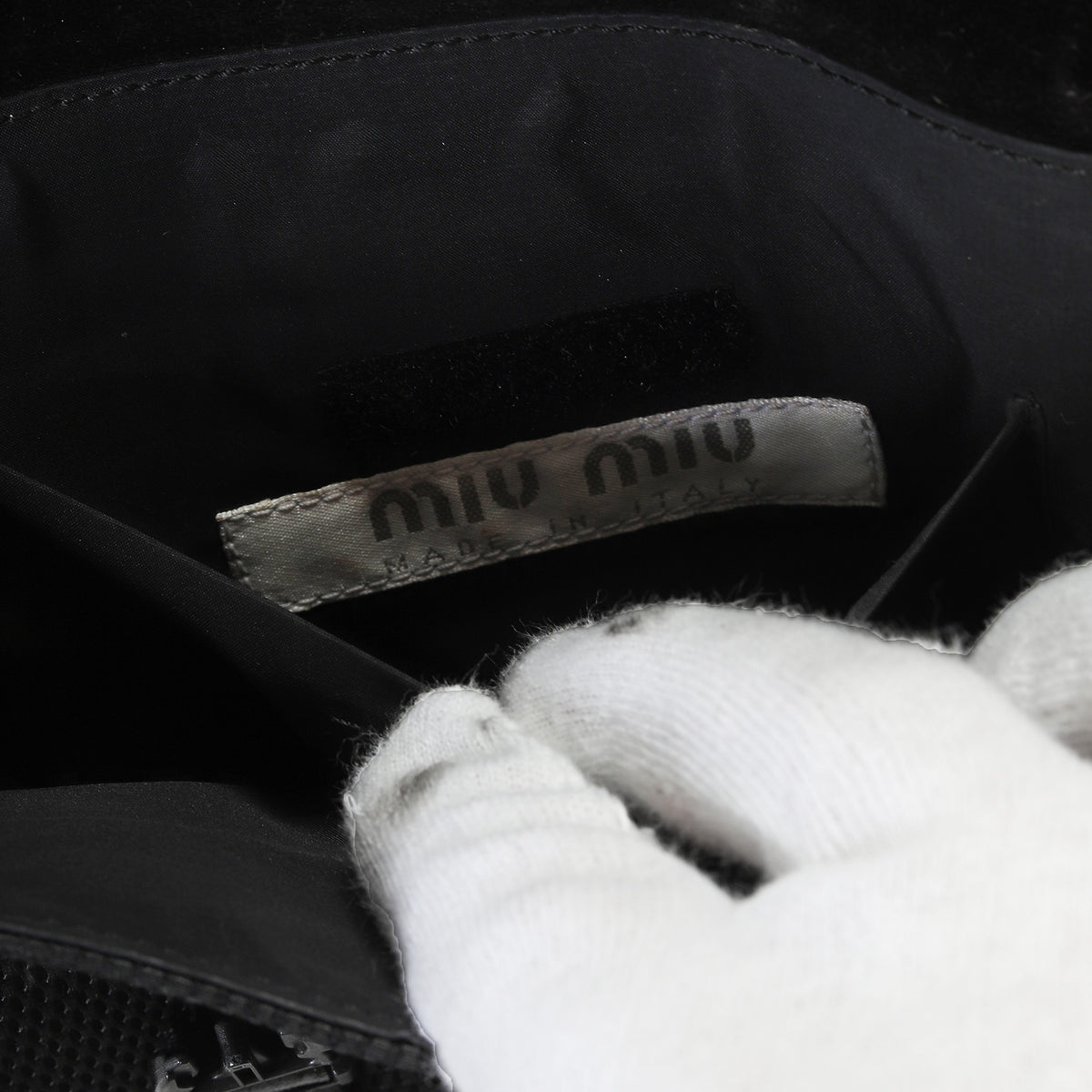 MiuMiu 2000s Mixed Panels Cross Body Bag