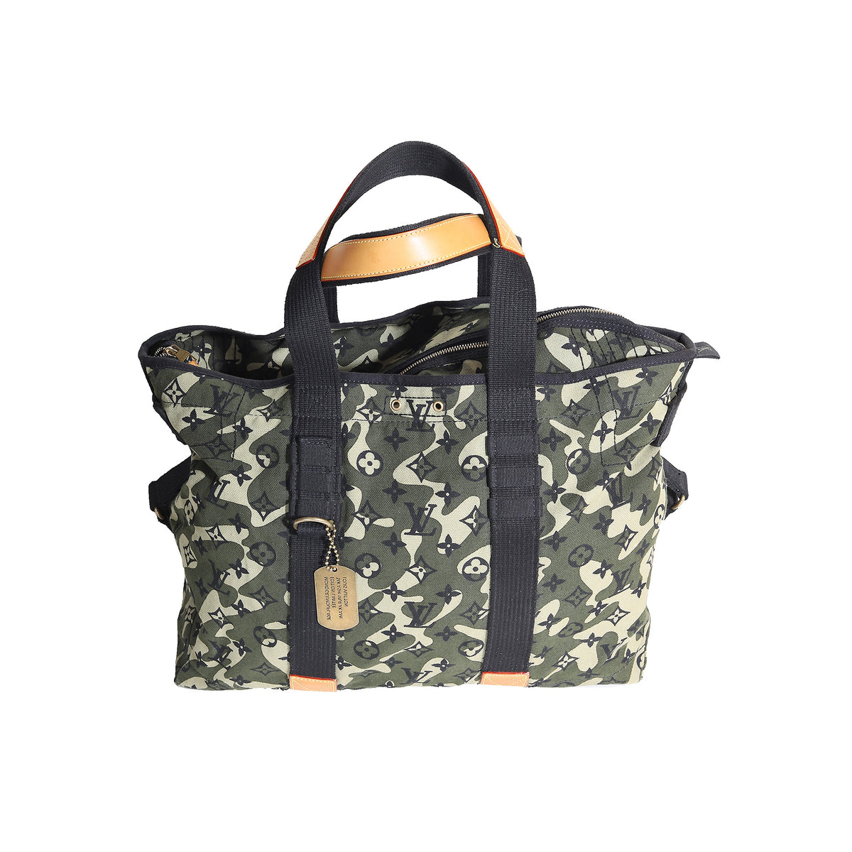 Louis Vuitton 2008 Takashi Murakami Monogramouflage Treillis Tote Bag