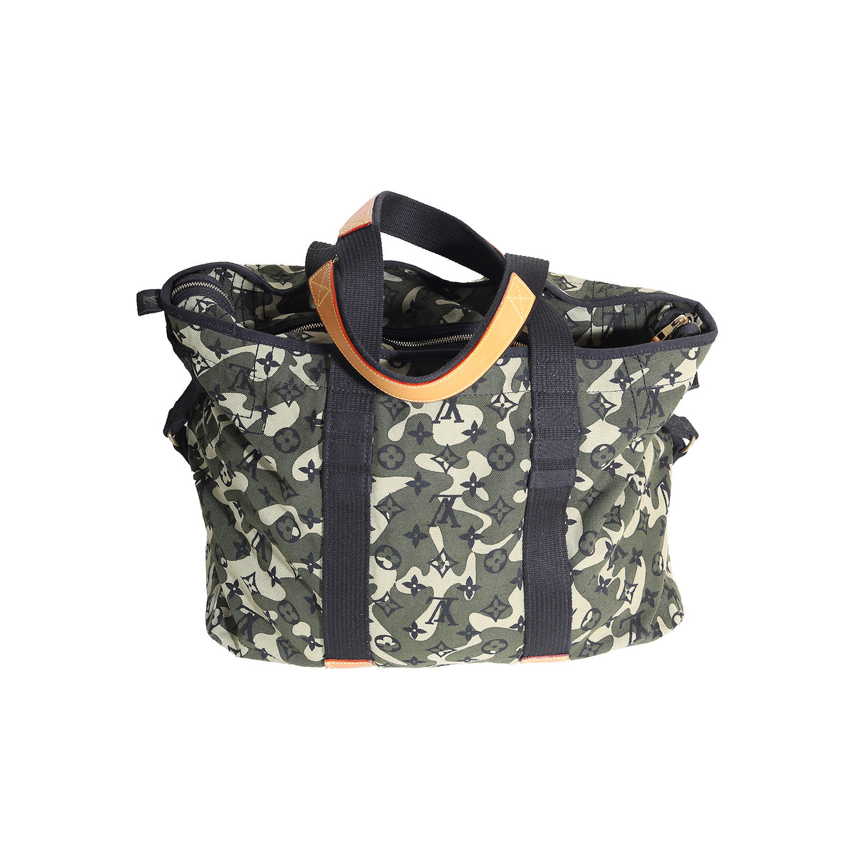 Louis Vuitton 2008 Takashi Murakami Monogramouflage Treillis Tote Bag