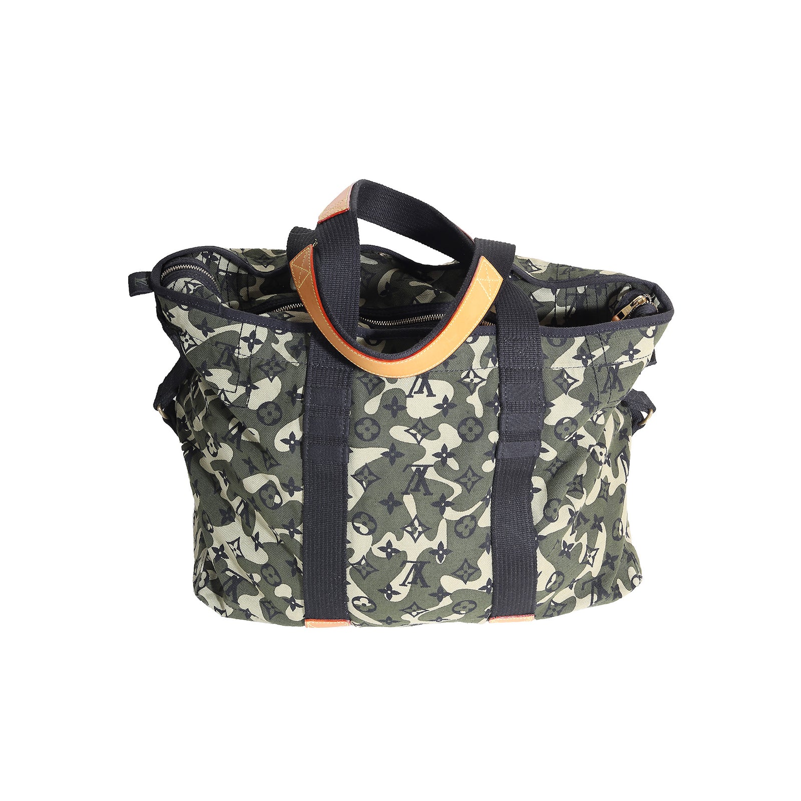 Louis Vuitton 2008 Takashi Murakami Monogramouflage Treillis Tote Bag