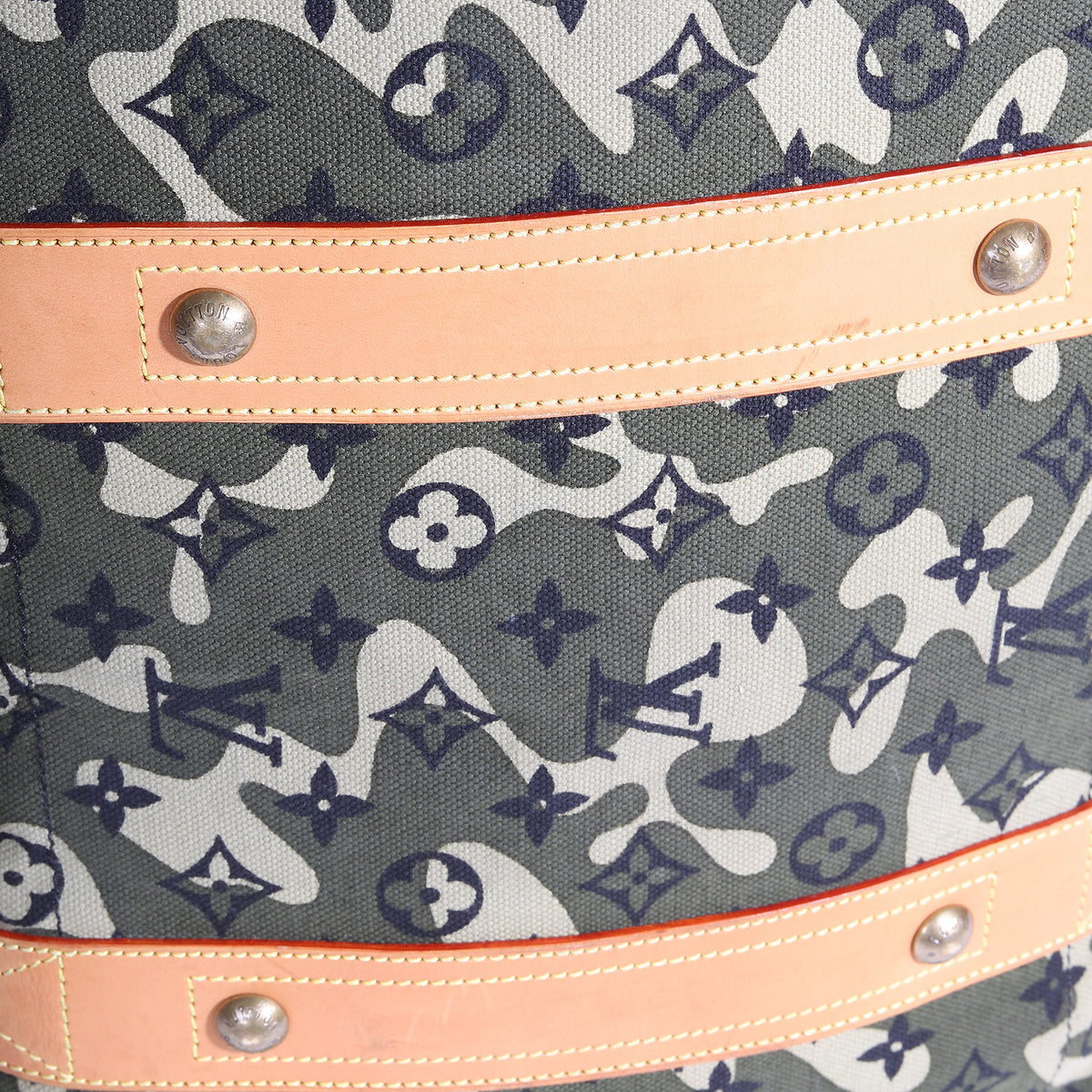 Louis Vuitton 2008 Takashi Murakami Monogramouflage Treillis Tote Bag