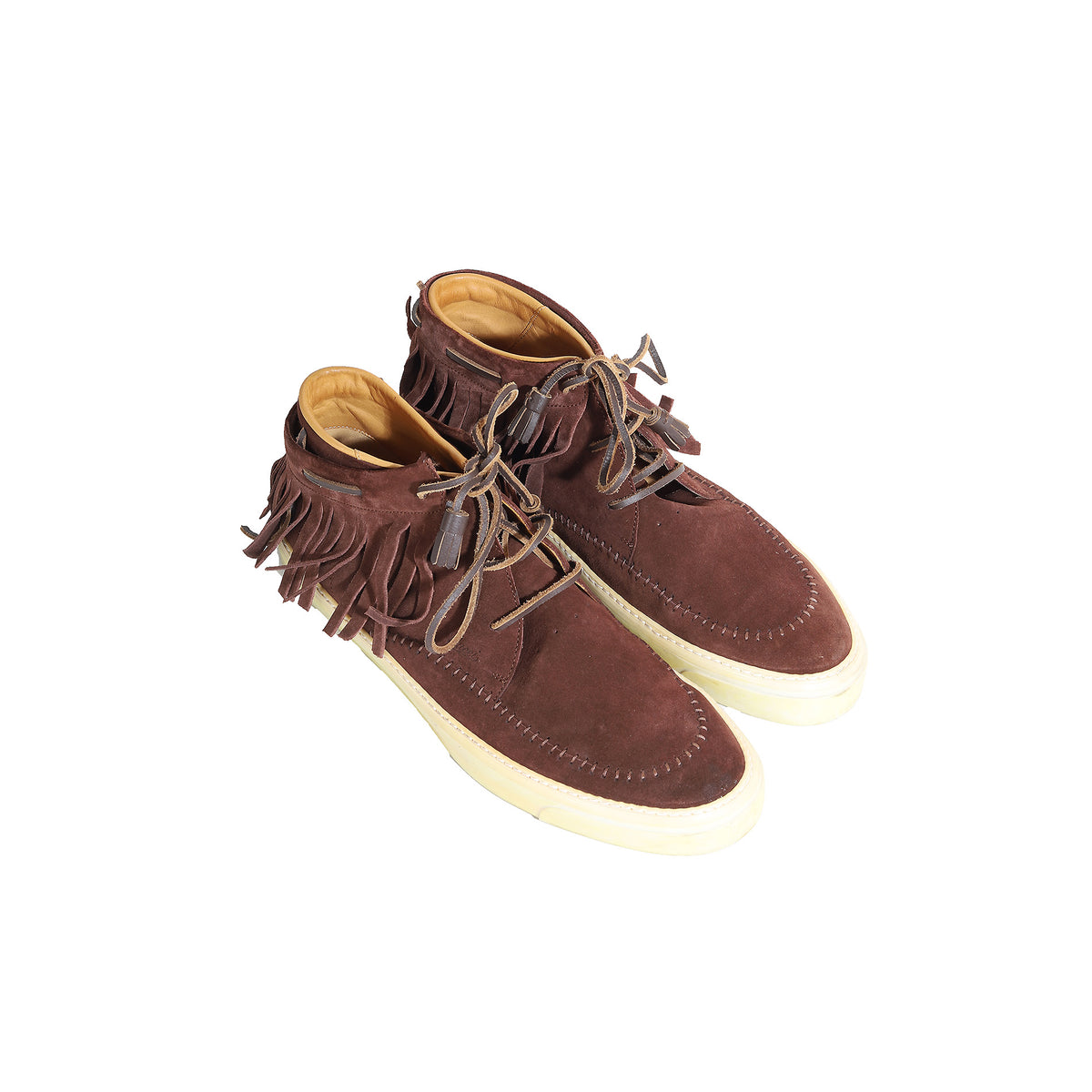 Gucci SS07 Shaman Fringed Suede Sneaker