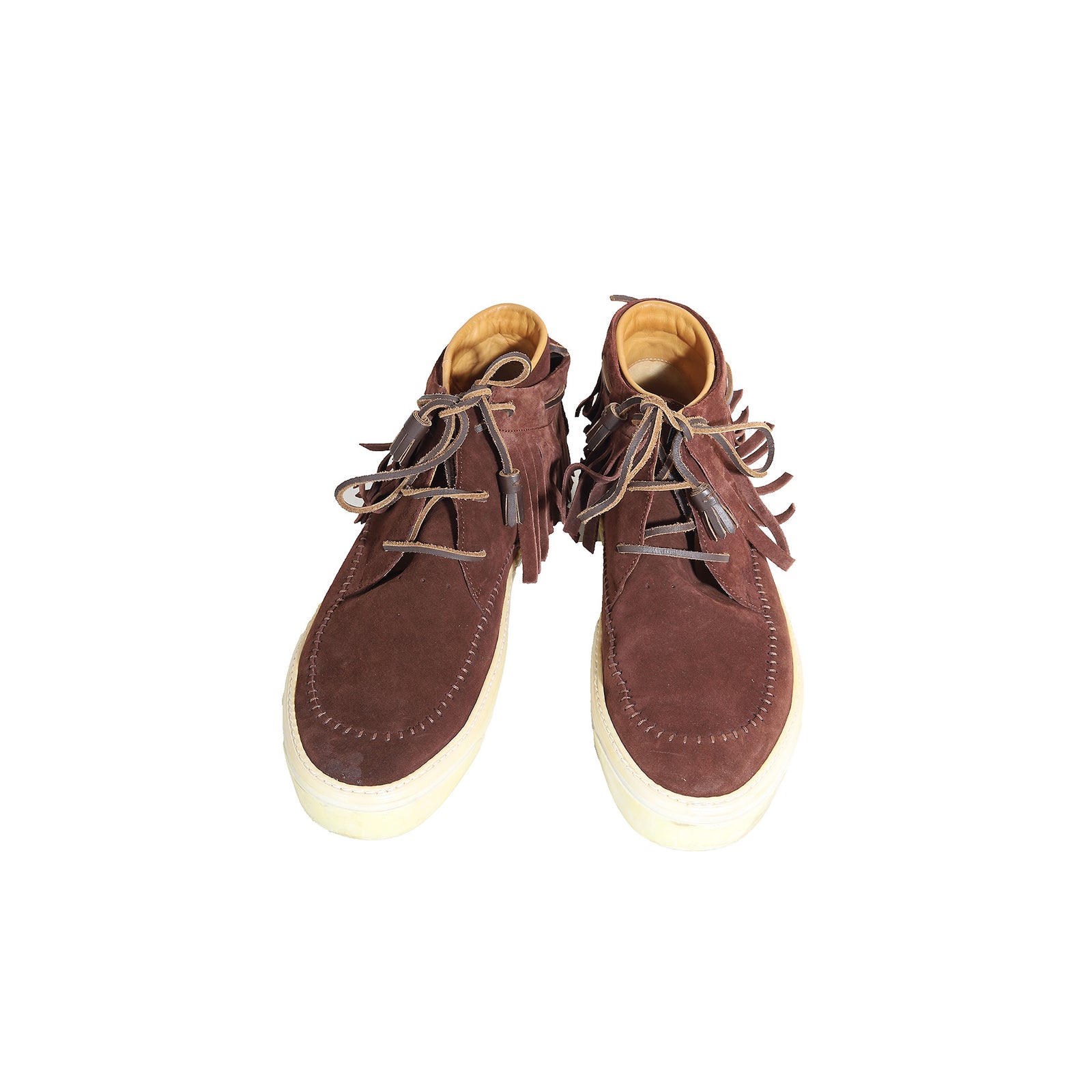 Gucci SS07 Shaman Fringed Suede Sneaker