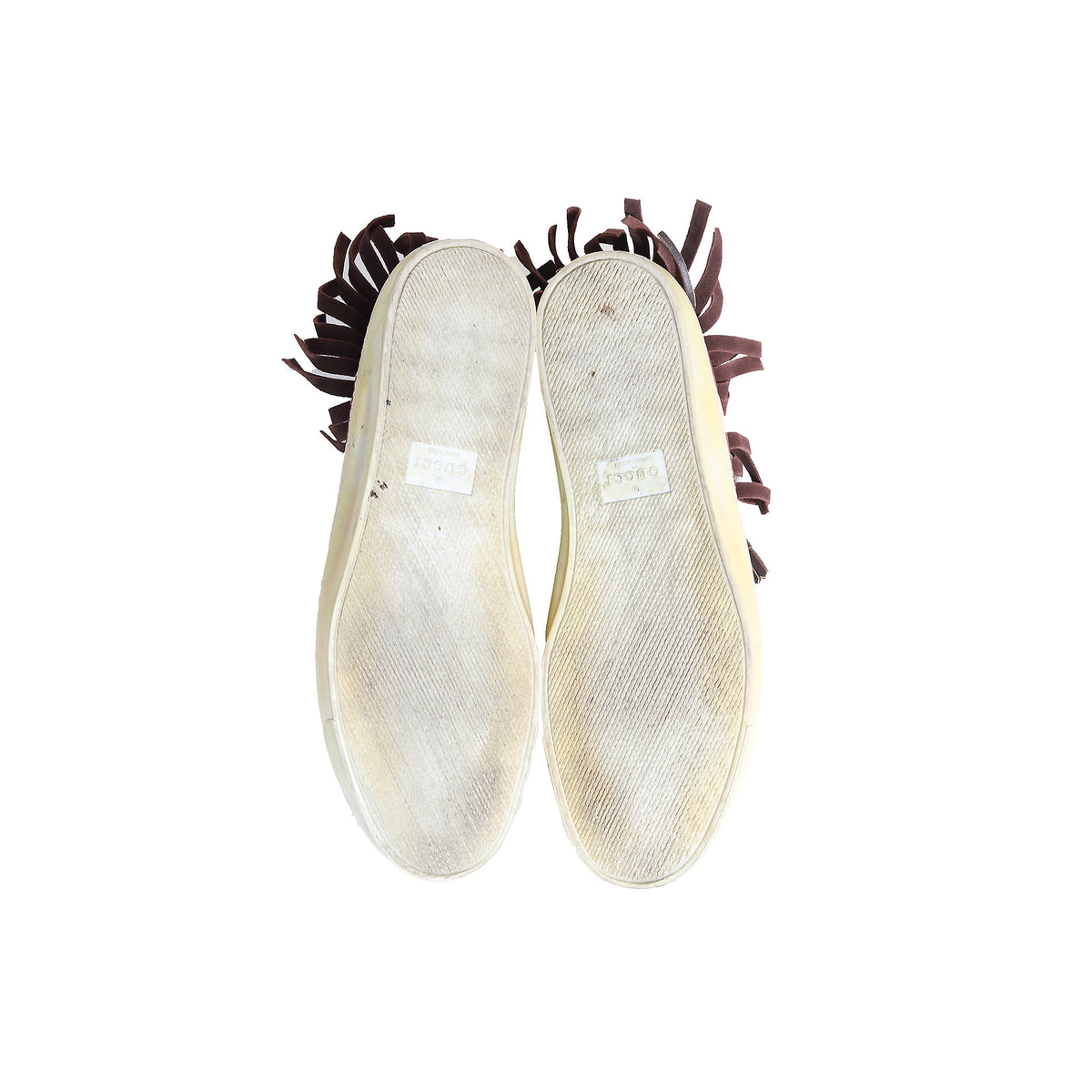 Gucci SS07 Shaman Fringed Suede Sneaker