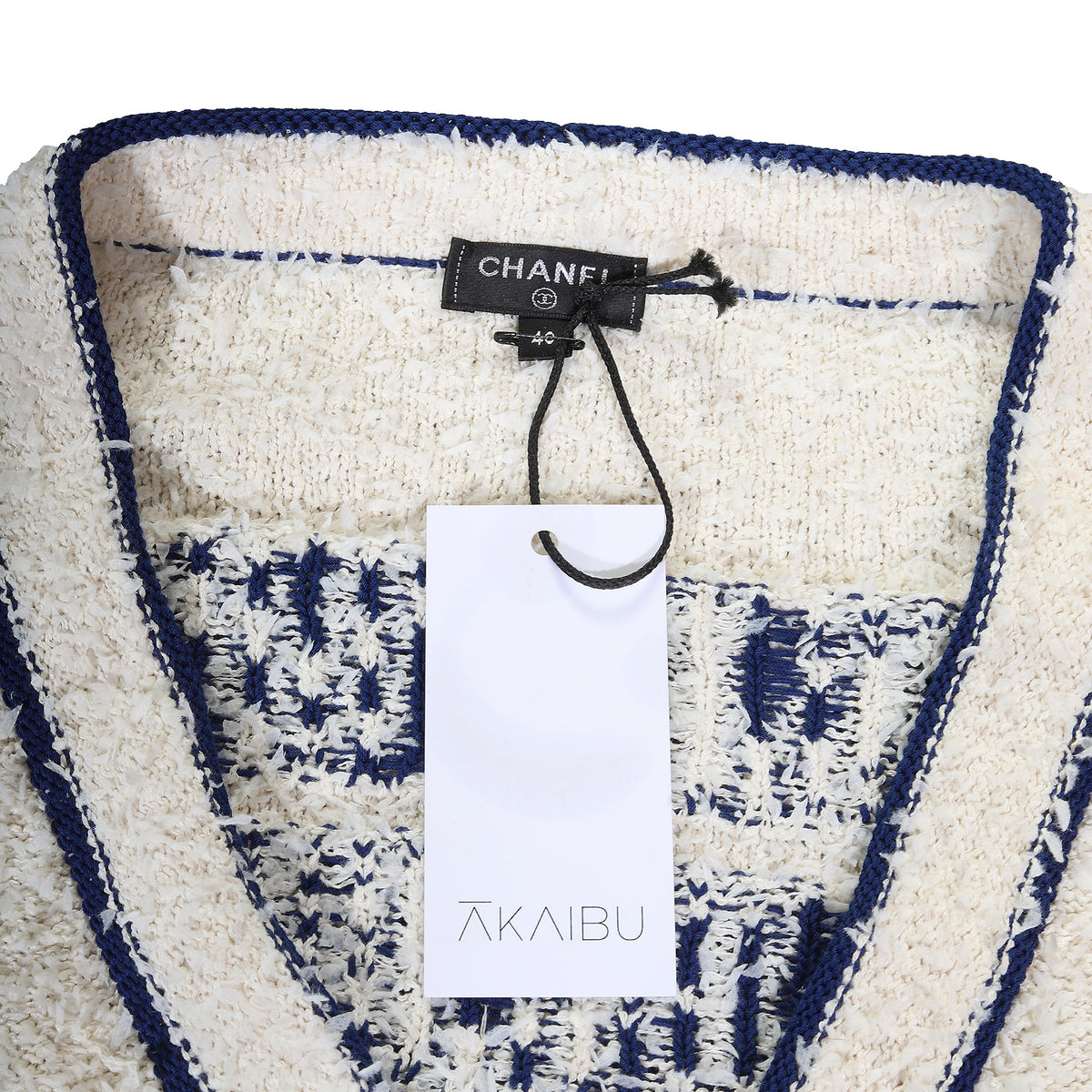Chanel Pre SS19 Boucle Varsity Cardigan
