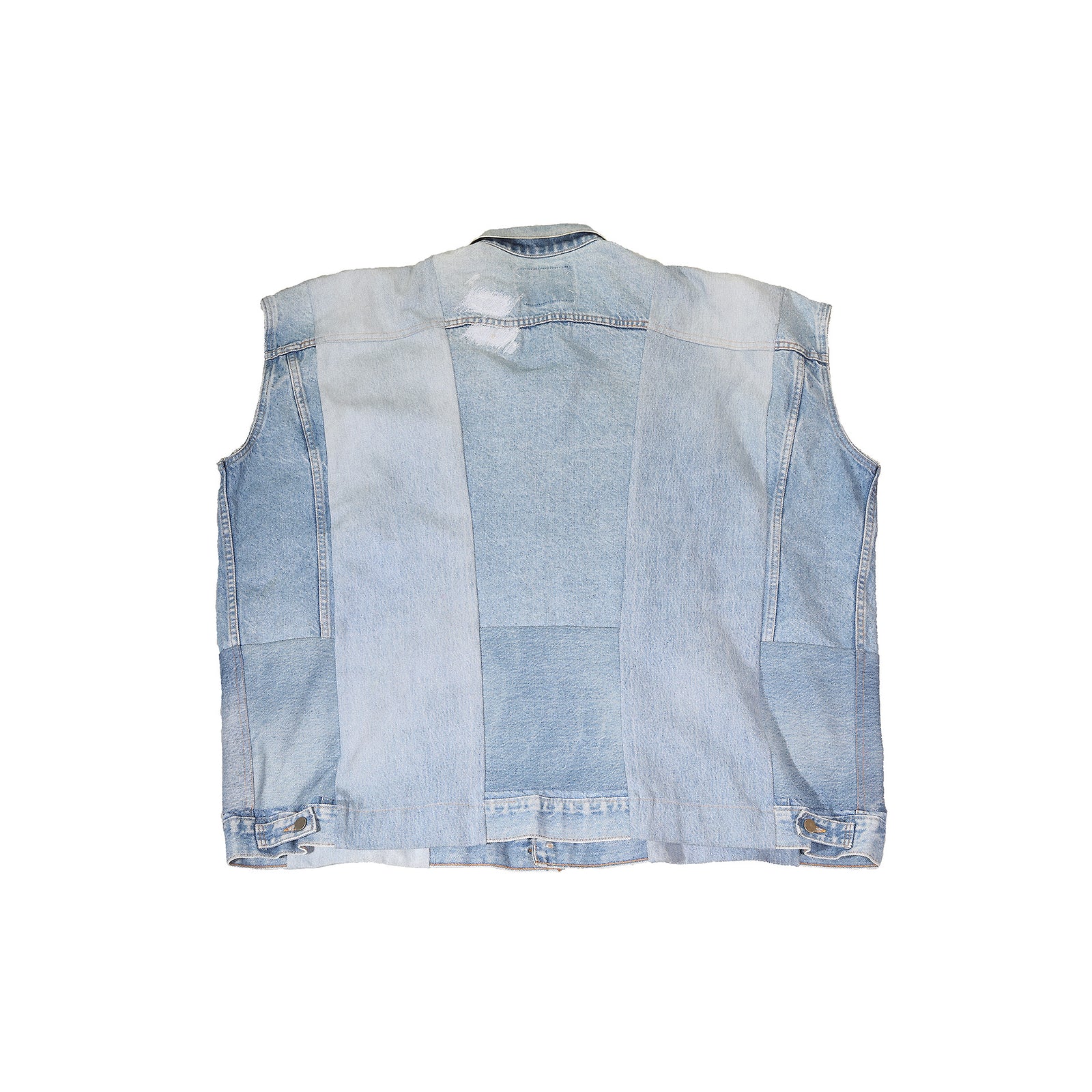 Maison Martin Margiela Artisanal Reconstructed Denim Vest