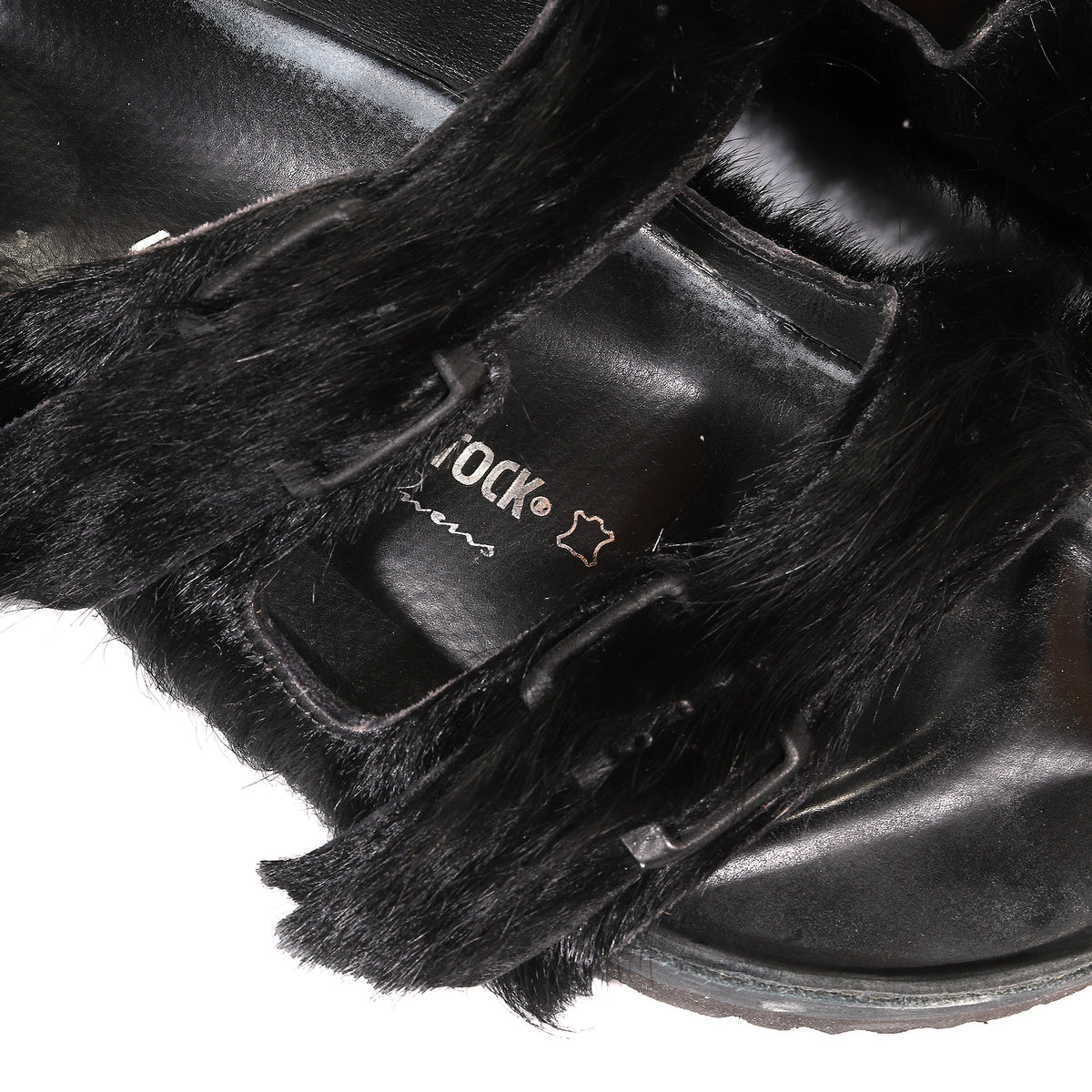 Rick Owens Birkenstock 2018 Pony Hair Sandals