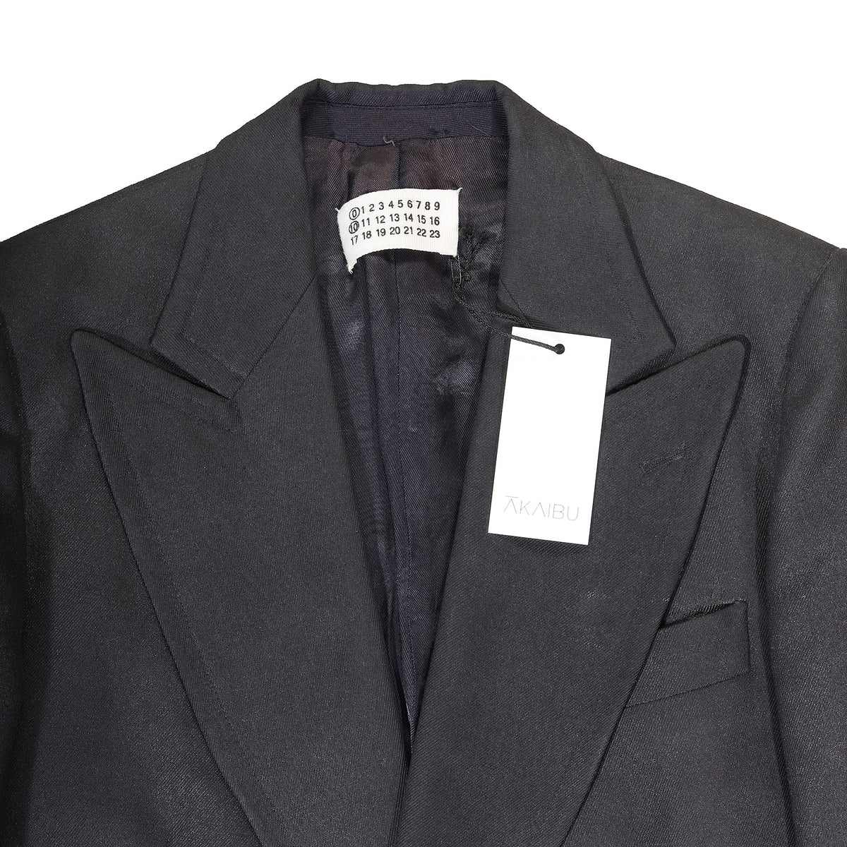 Maison Martin Margiela 1999 Artisanal Black Painted Jacket