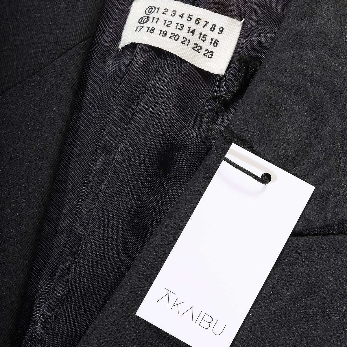 Maison Martin Margiela 1999 Artisanal Black Painted Jacket