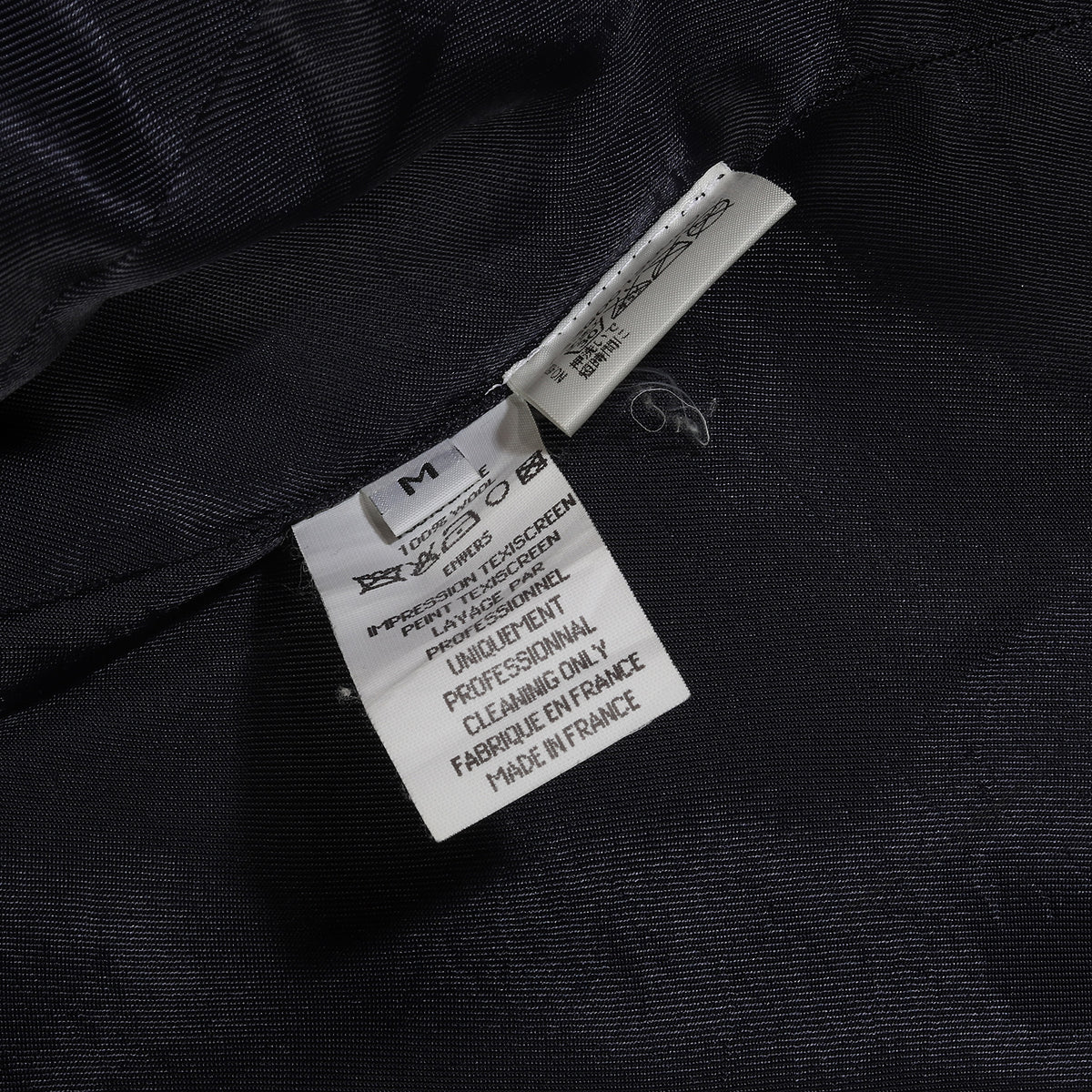 Maison Martin Margiela 1999 Artisanal Black Painted Jacket