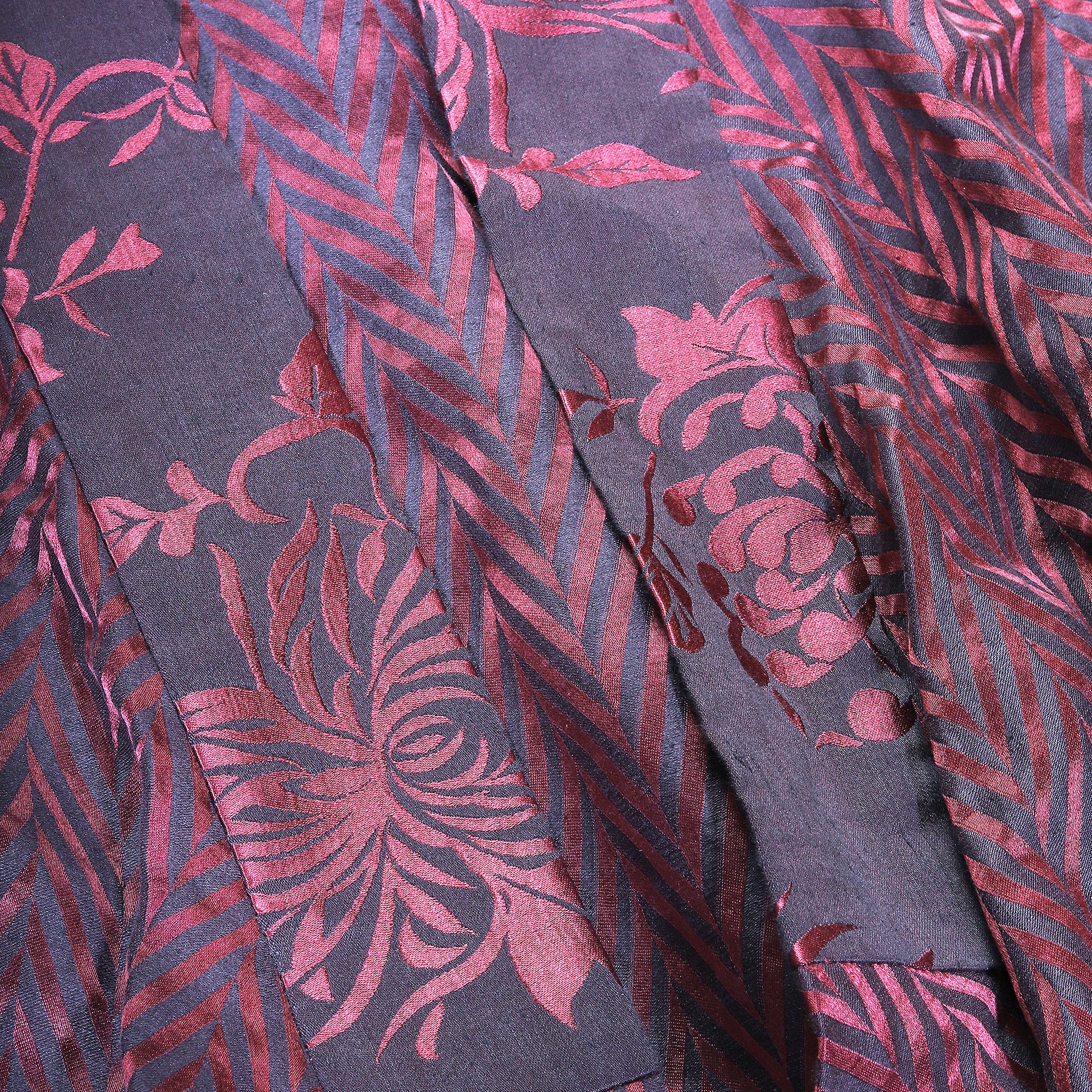 Haider Ackermann SS15 Chevron Linen Kimono Shirt