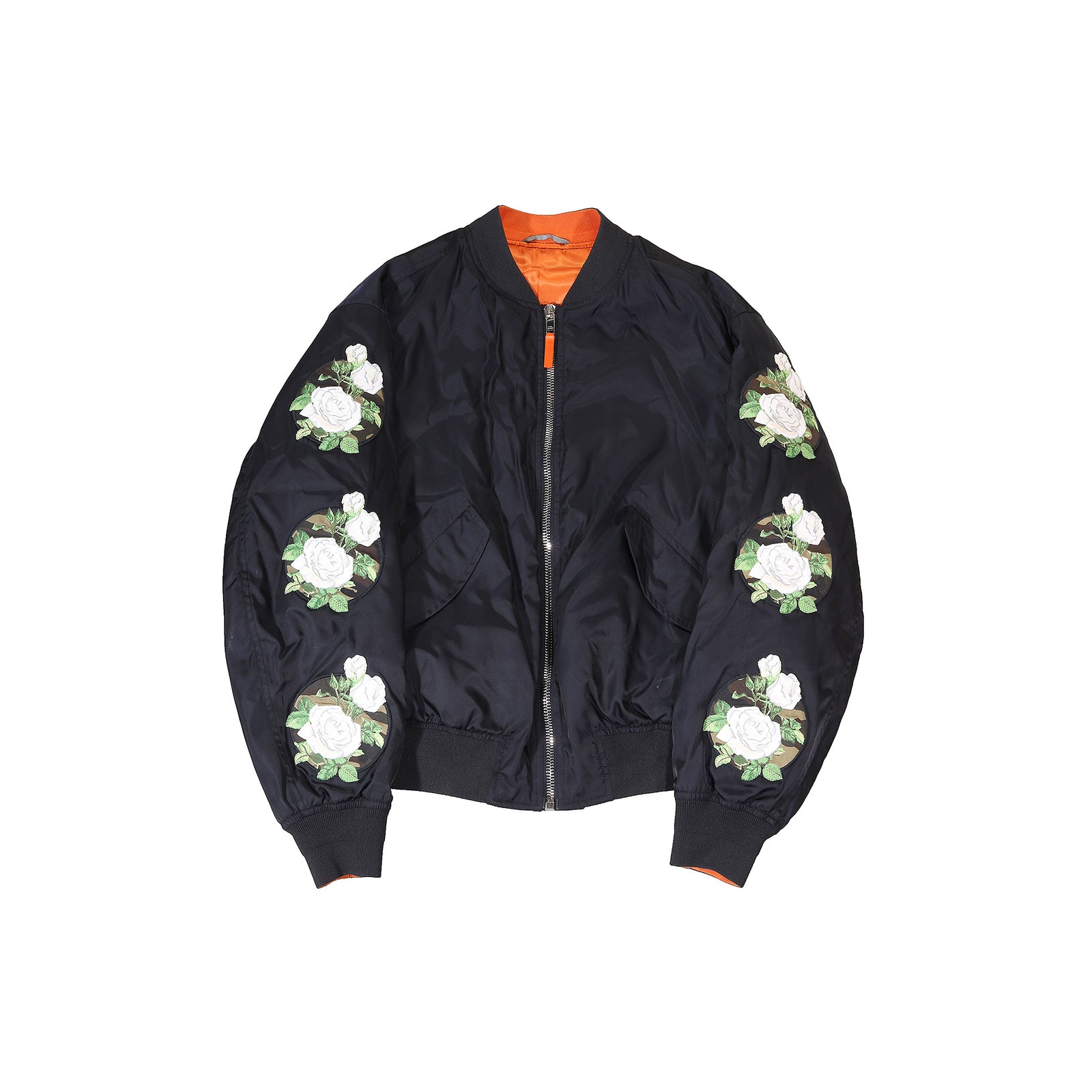 Dior Homme SS16 Rose Patch Bomber Jacket