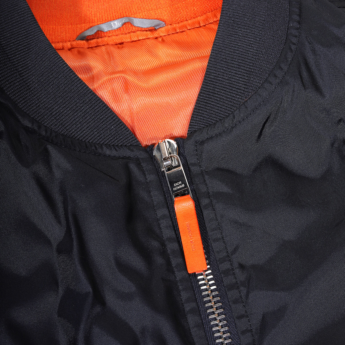 Dior Homme SS16 Rose Patch Bomber Jacket