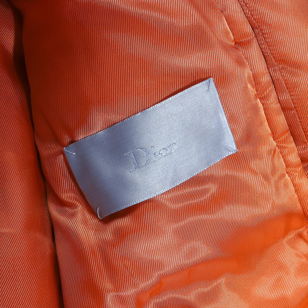 Dior Homme SS16 Rose Patch Bomber Jacket