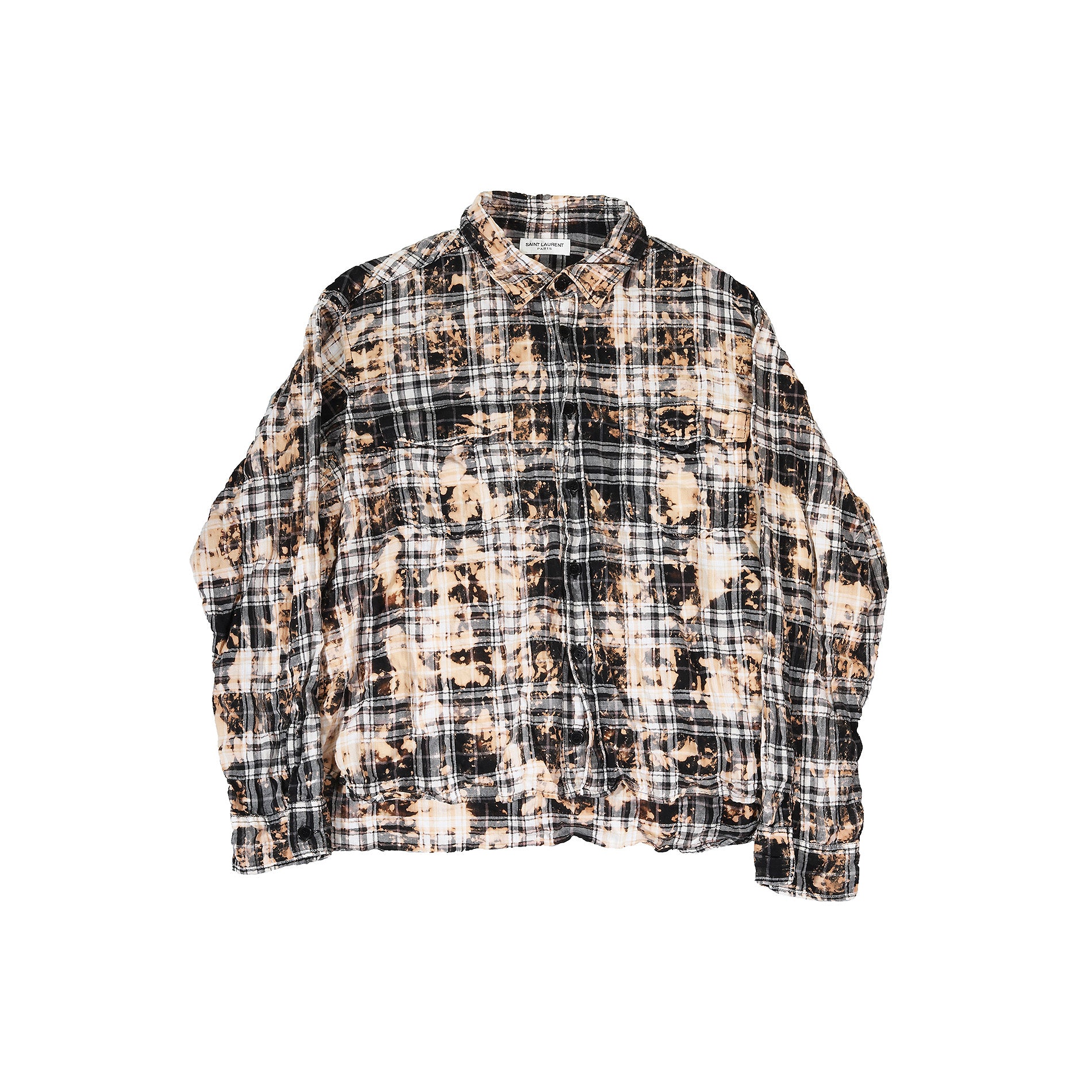 Saint Laurent Paris SS17 Bleached Shirt - Ākaibu Store