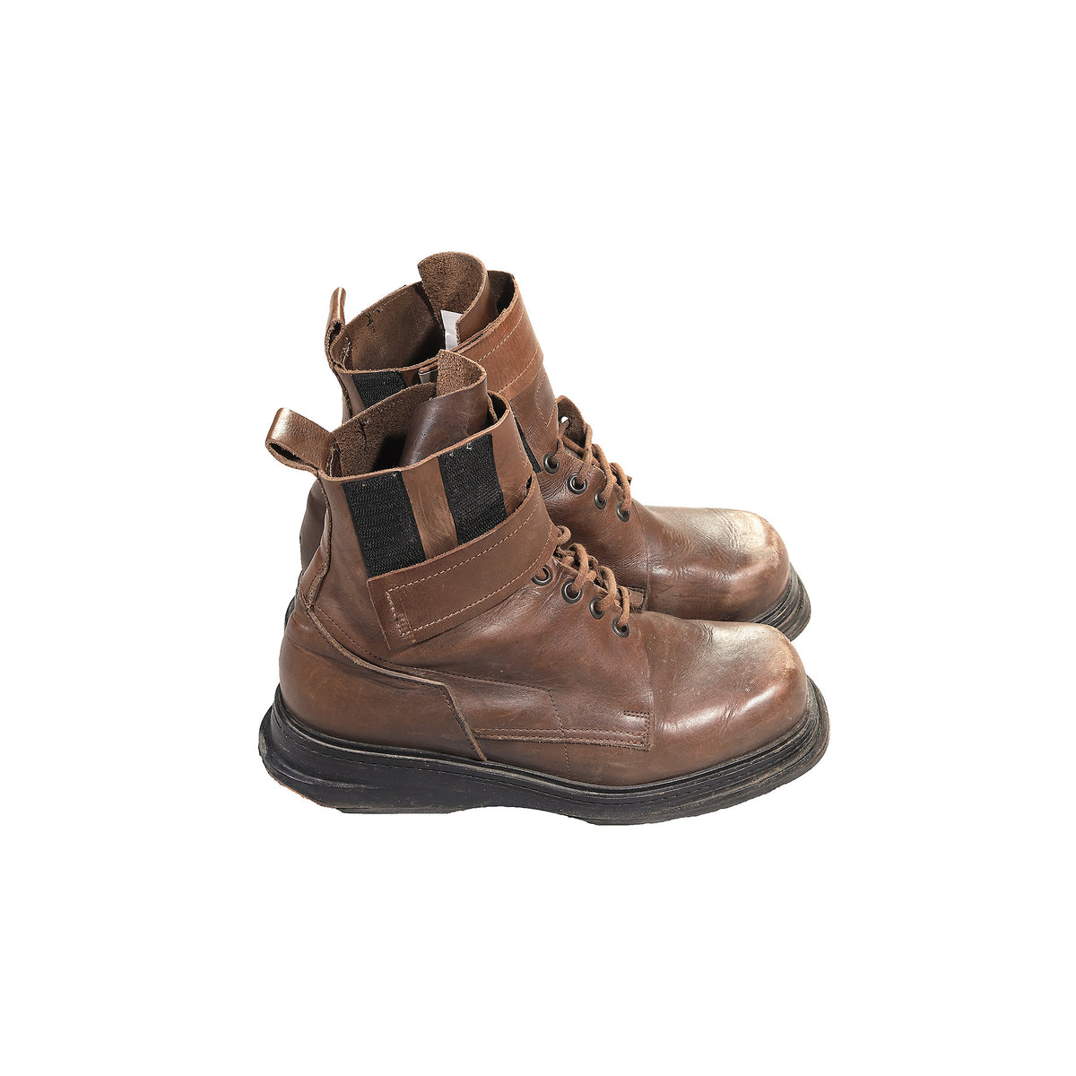 Dirk Bikkembergs 1996 Velcro Leather Boots