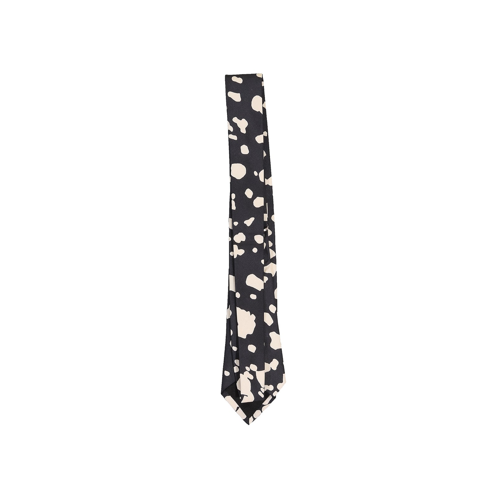 Saint Laurent FW15 Paint Splatter Tie