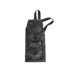 Helmut Lang 2000s Military Leather Utility Vest Bag - Ākaibu Store