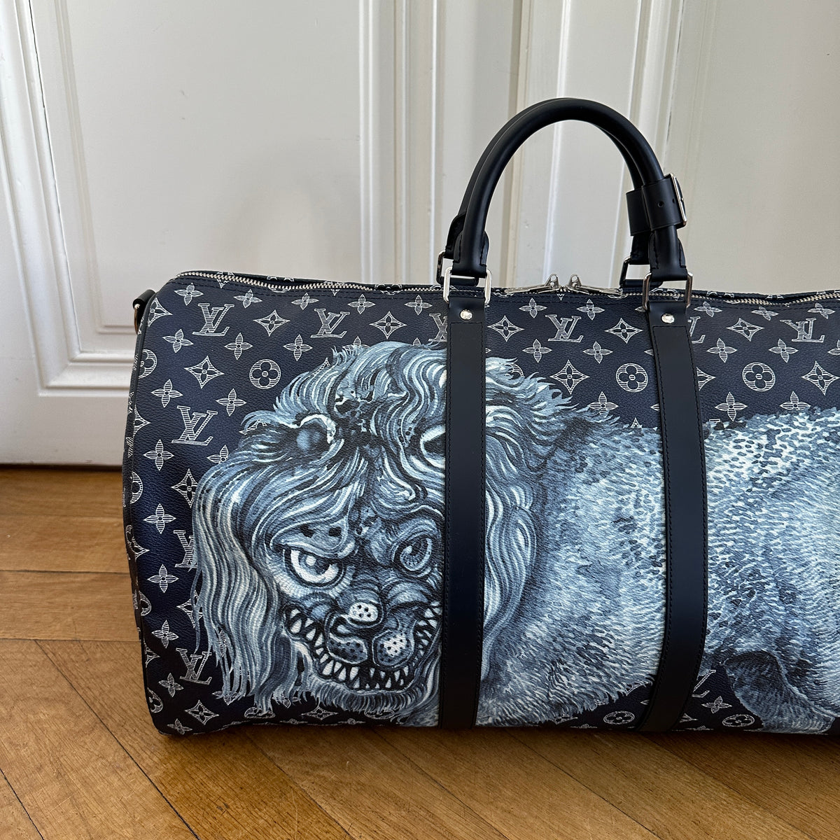 Louis Vuitton SS17 Chapman Collection Lion Keepall 55