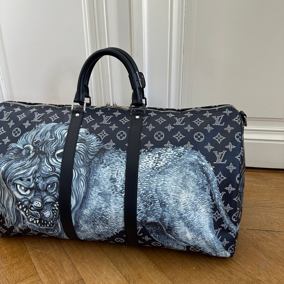 Louis Vuitton SS17 Chapman Collection Lion Keepall 55