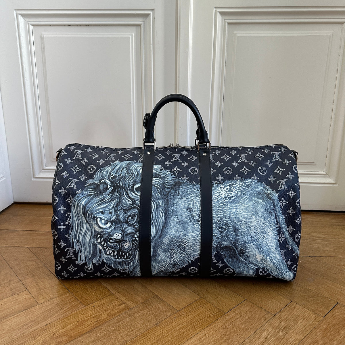 Louis Vuitton SS17 Chapman Collection Lion Keepall 55