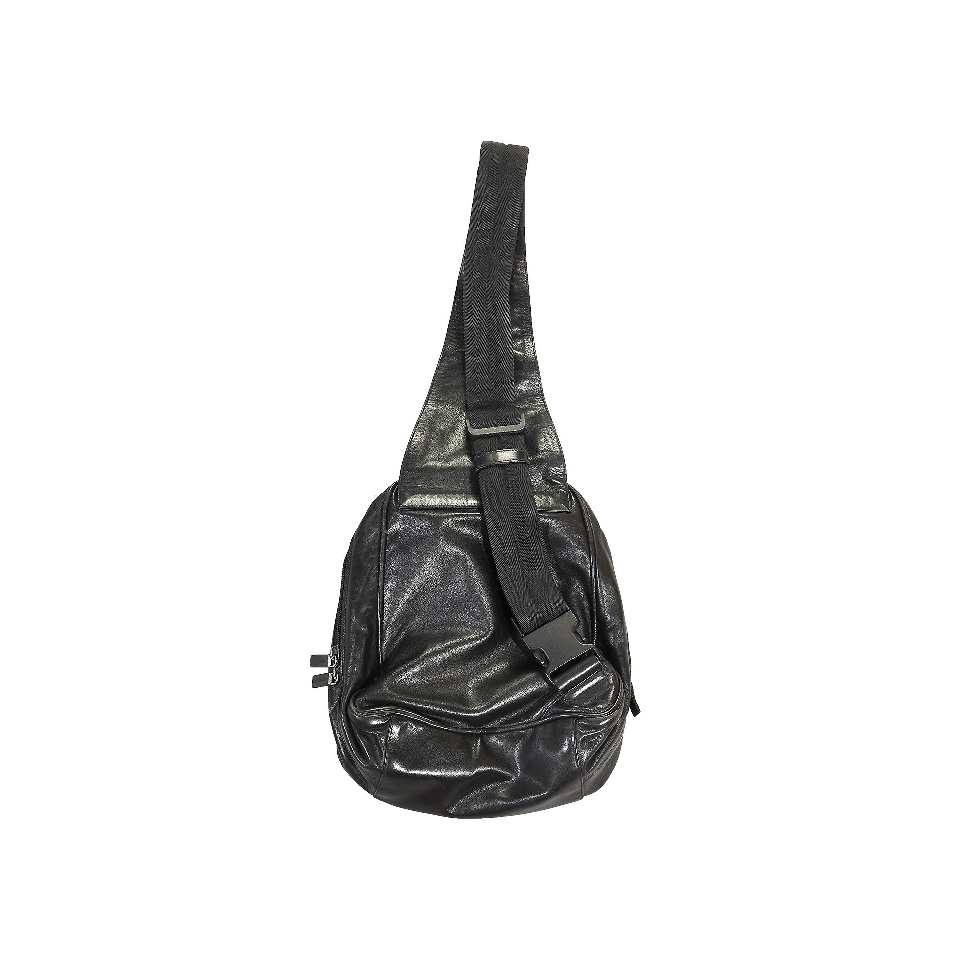 Miu Miu Studded Cyllinder Boston 868837 Black Leather Shoulder Bag, Miu Miu