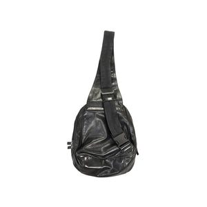 Miu Miu Black Leather Cargo Bag
