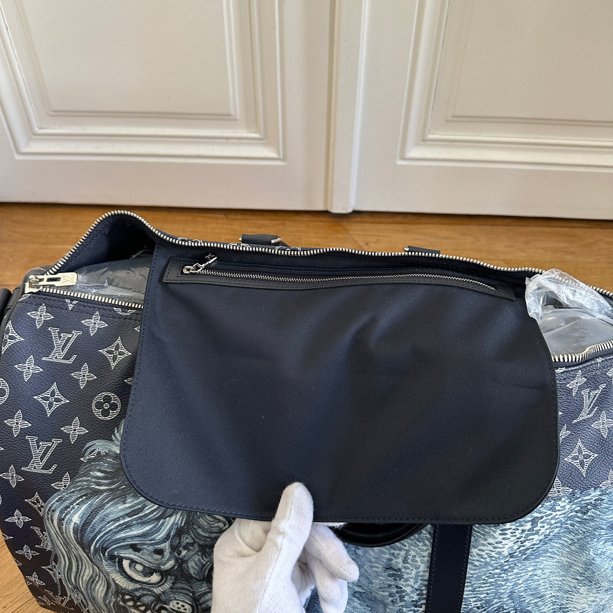 Louis Vuitton SS17 Chapman Collection Lion Keepall 55