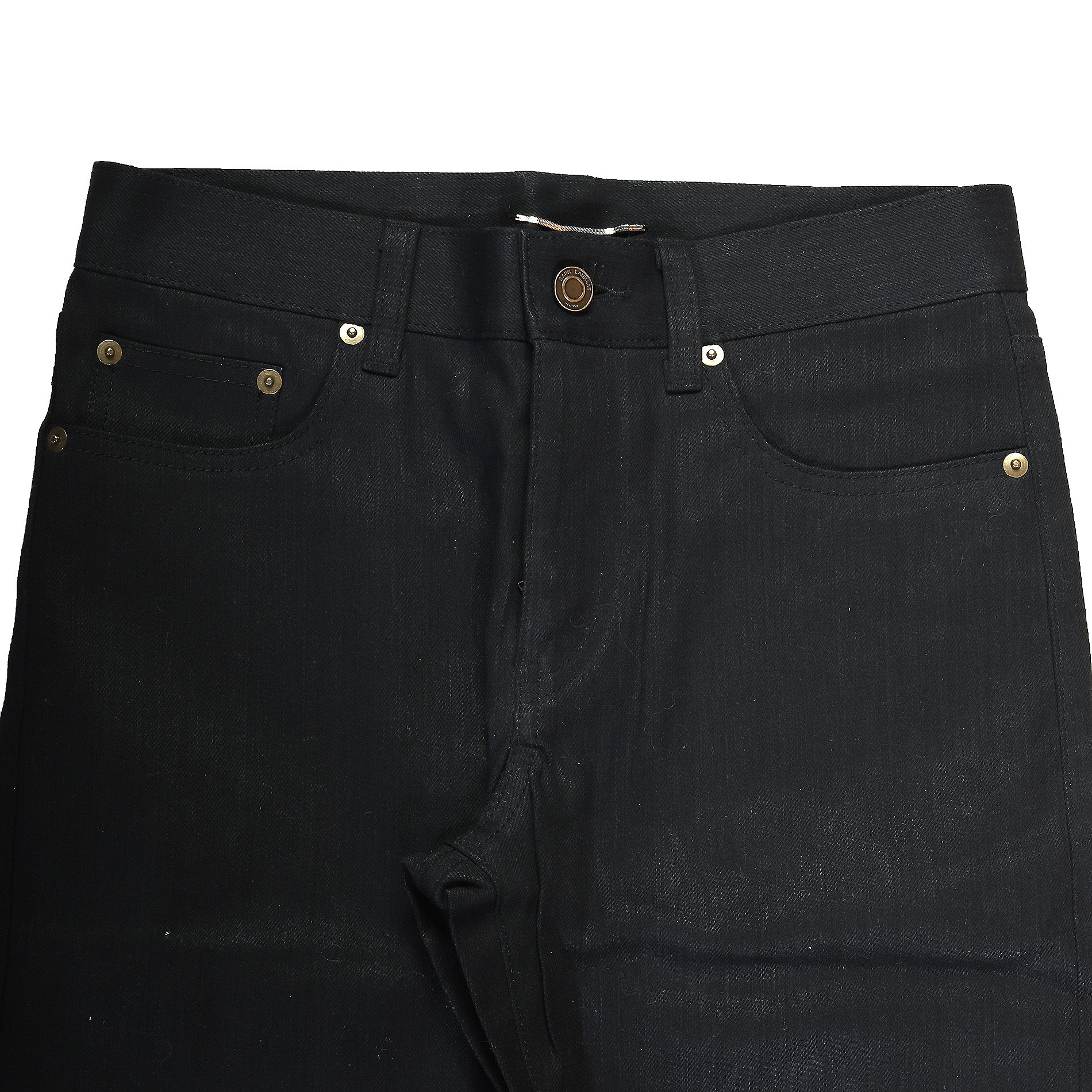 Saint Laurent SS14 Black D02 Skinny Jeans