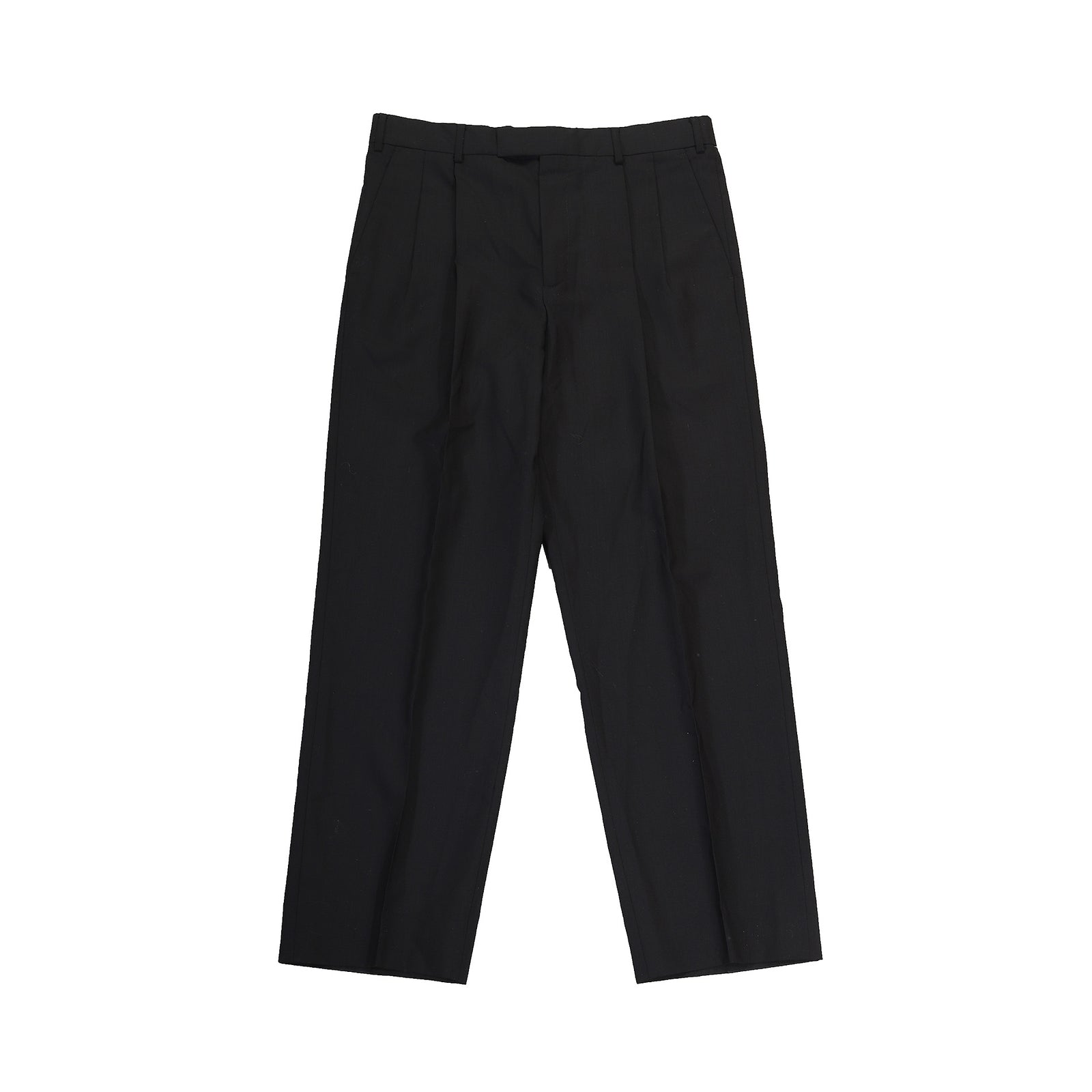 Louis Vuitton 2021 Black Baggy Staff Trousers