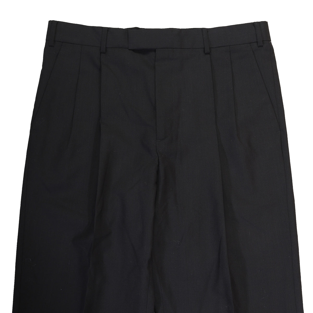 Louis Vuitton 2021 Black Baggy Staff Trousers