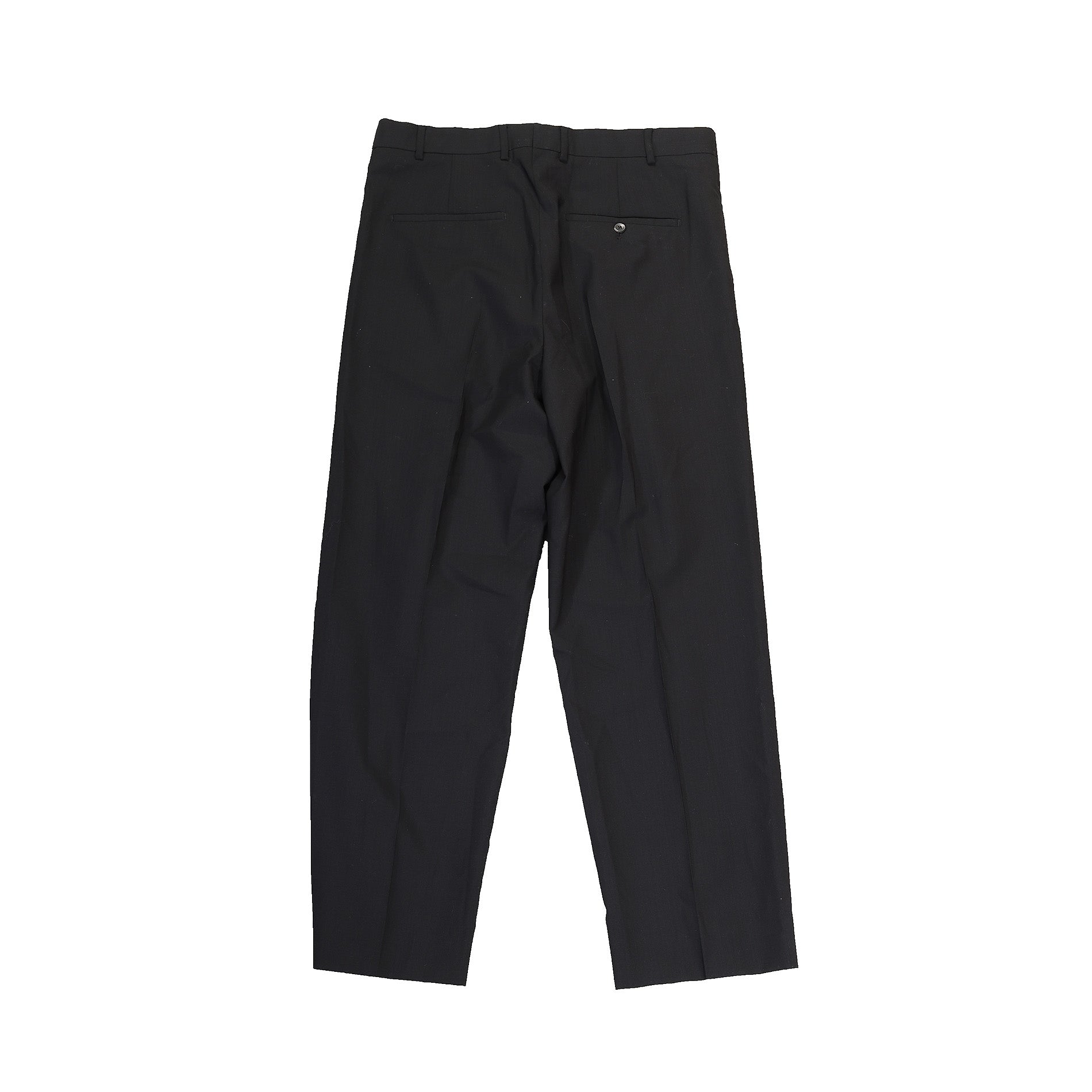 Louis Vuitton 2021 Black Baggy Staff Trousers